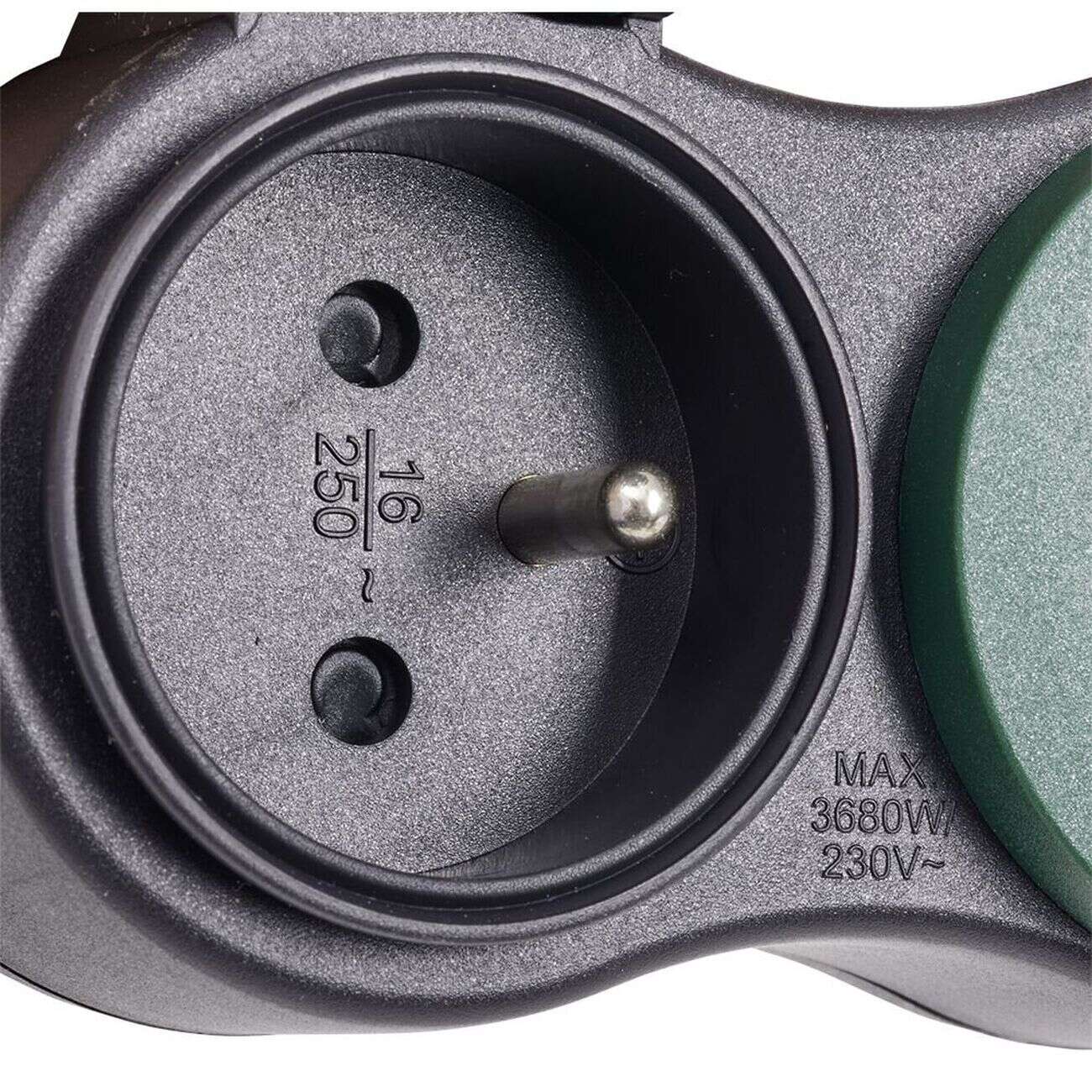 Biplite extérieure 16A noir