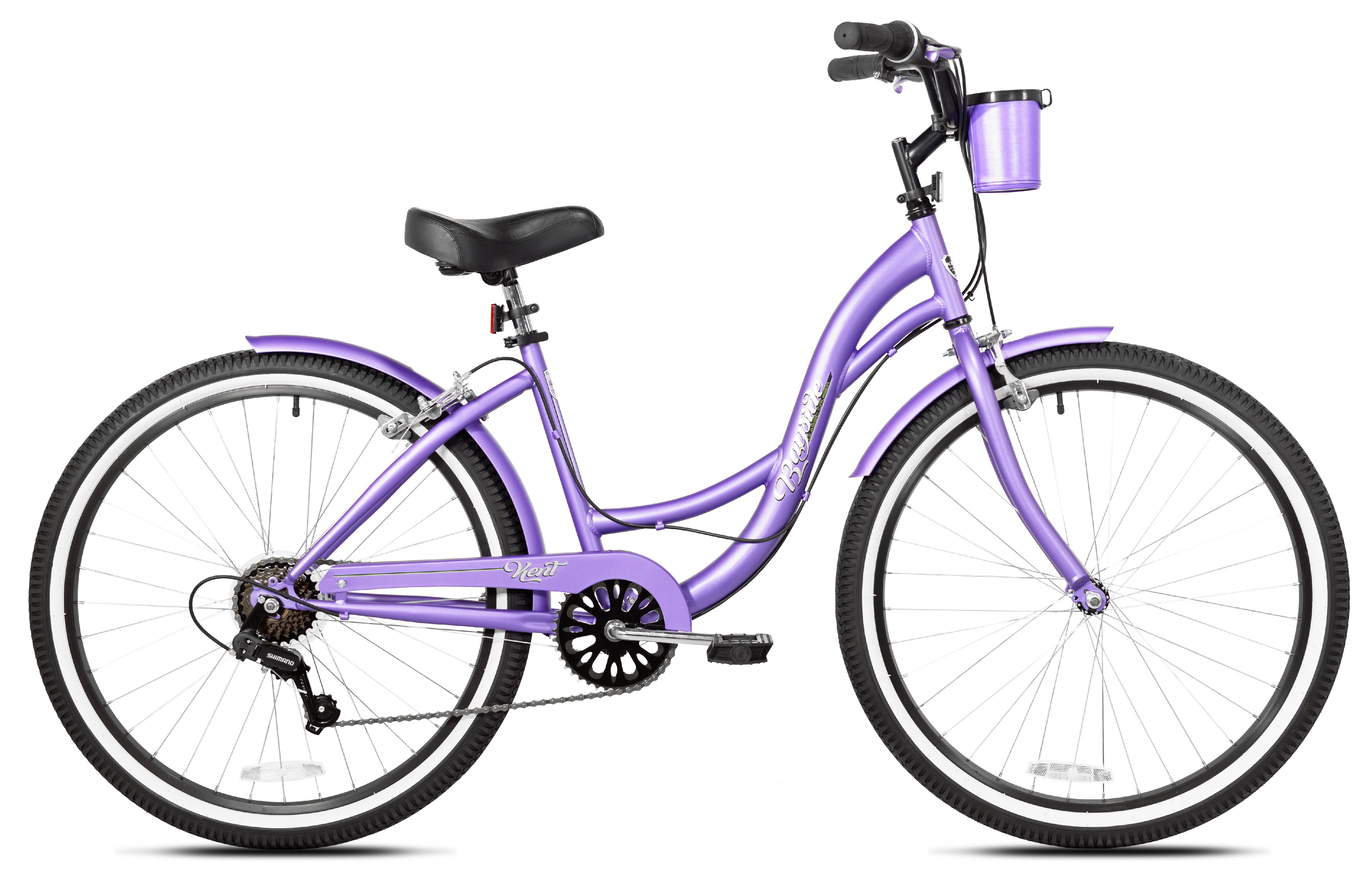 Bicycles 26" Bayside Women's Cruiser Bicycle, Purple - Image 8