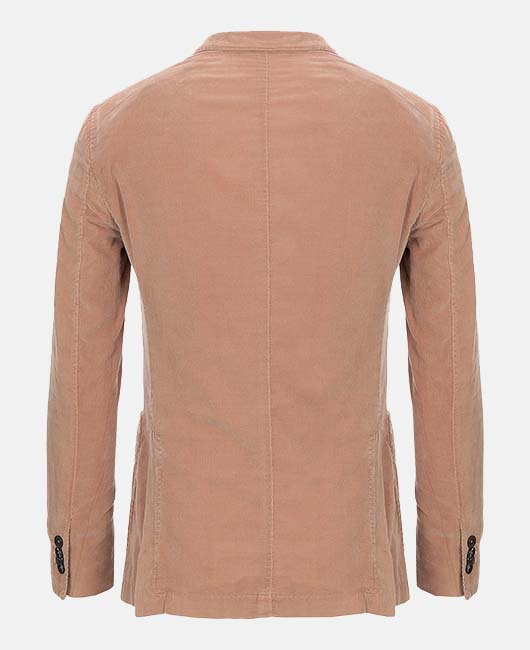 Blazer à boutons unis, revers cranté et poches, design quotidien