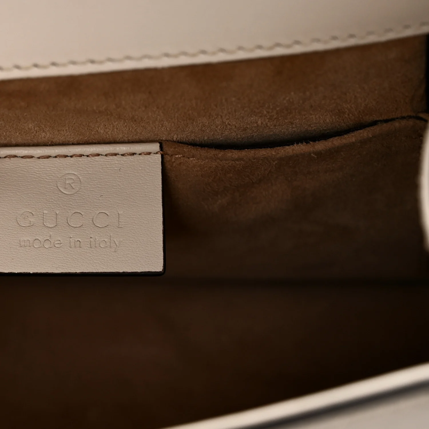 Calfskin Mini Sylvie Top Handle Bag White