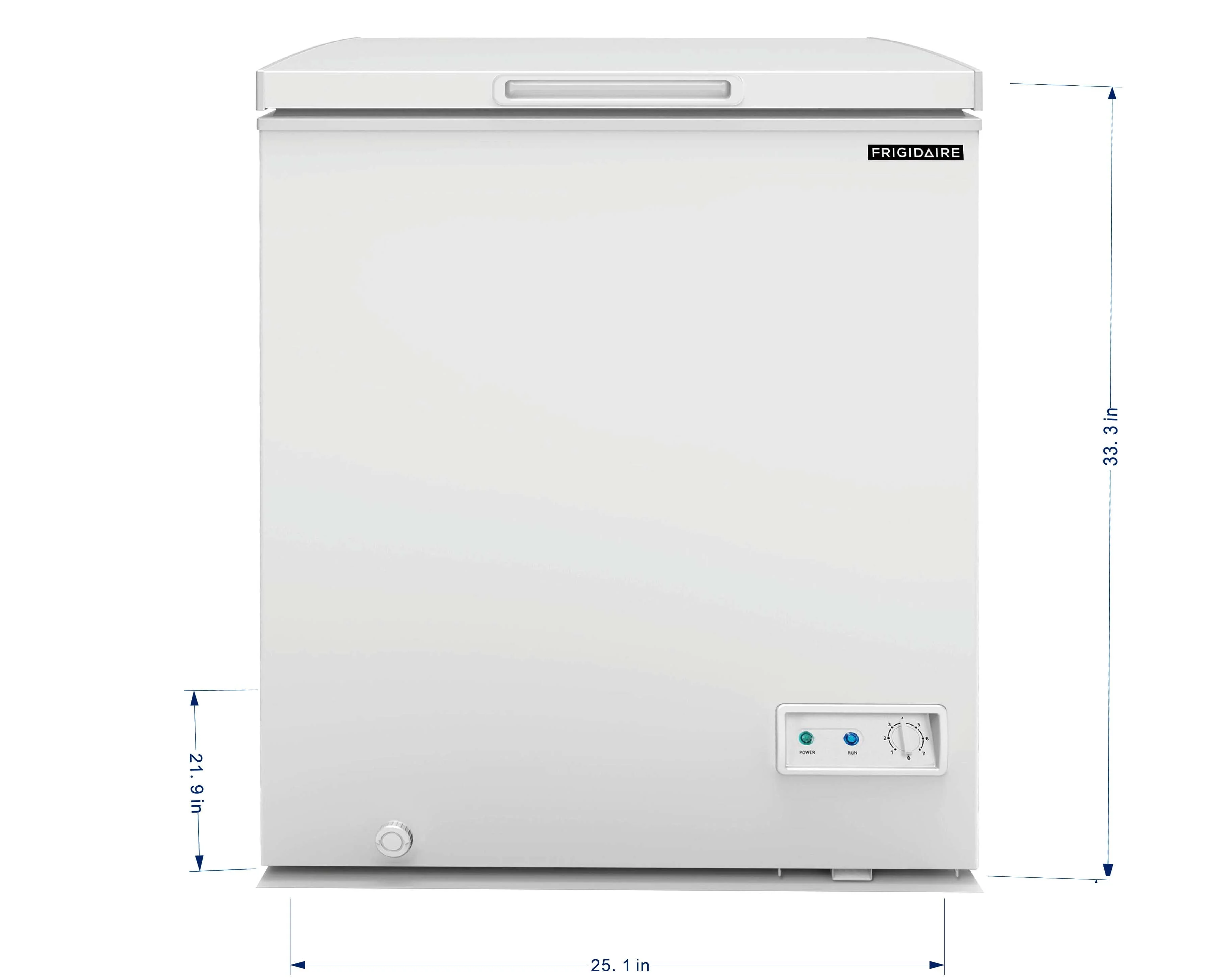 7.0 Cu. ft. Chest Freezer, EFRF7003, White - Image 2