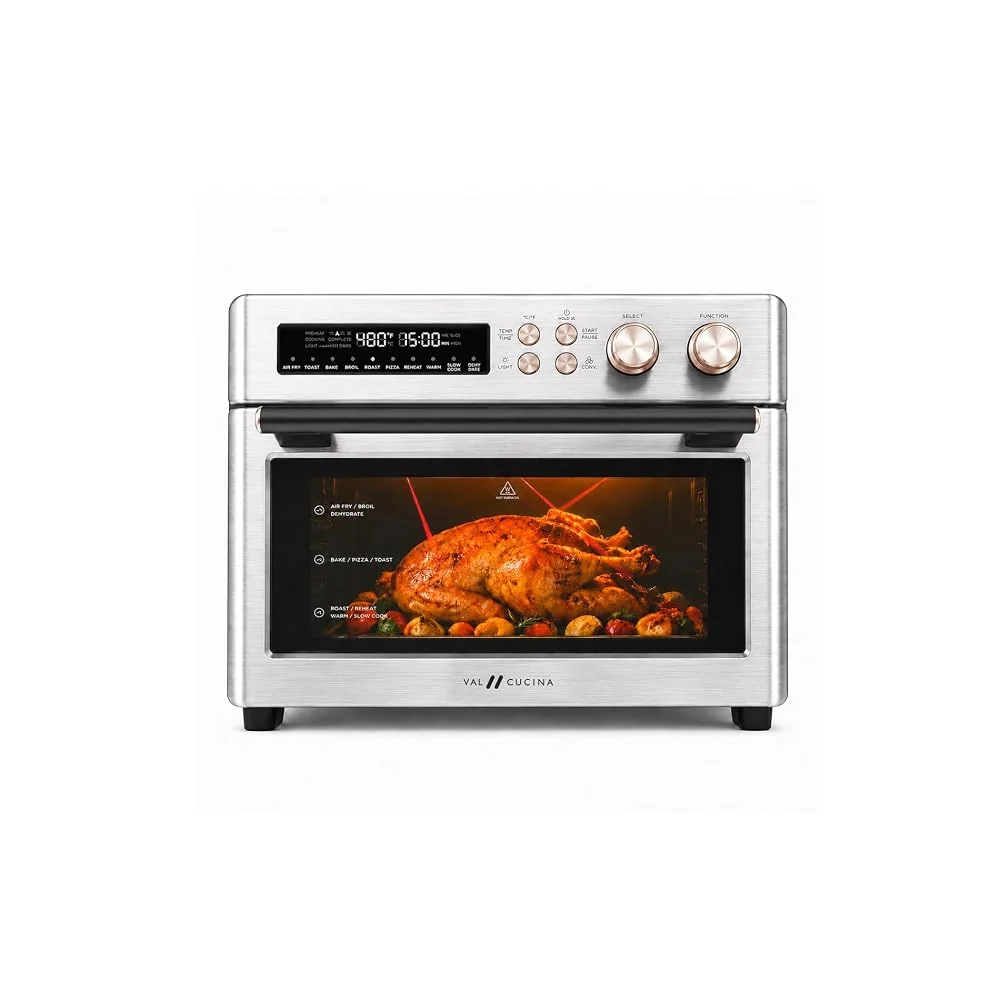 VAL CUCINA 26.3 QT Infrared Air Fryer Toaster Oven Combo, 10-in-1