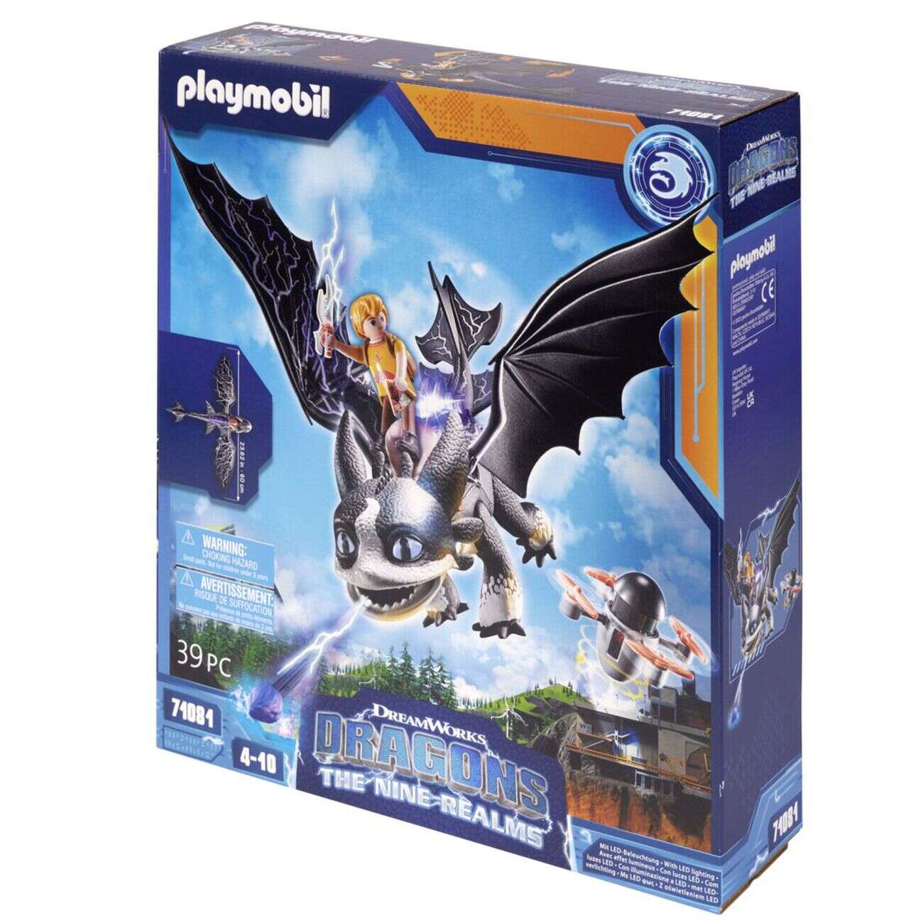 Dragons Playmobil 39 pièces 38xH34,5cm