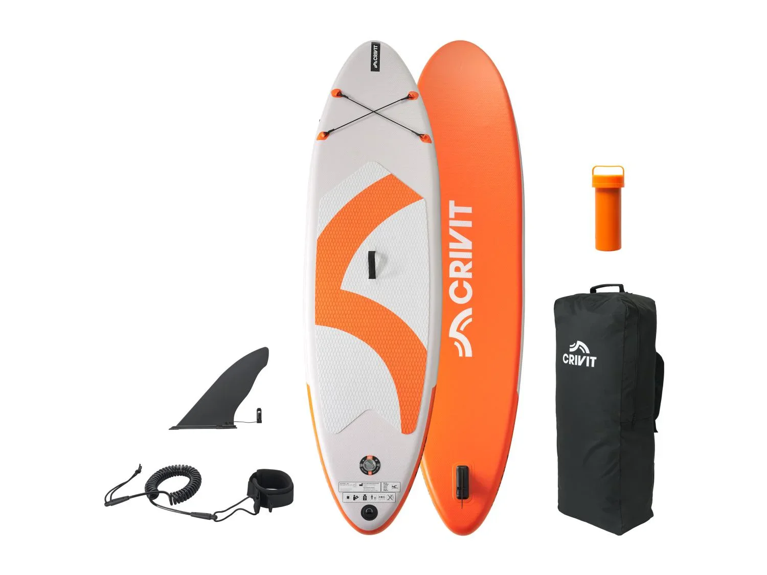 CRIVIT Stand up paddle gonflable polyvalent basic