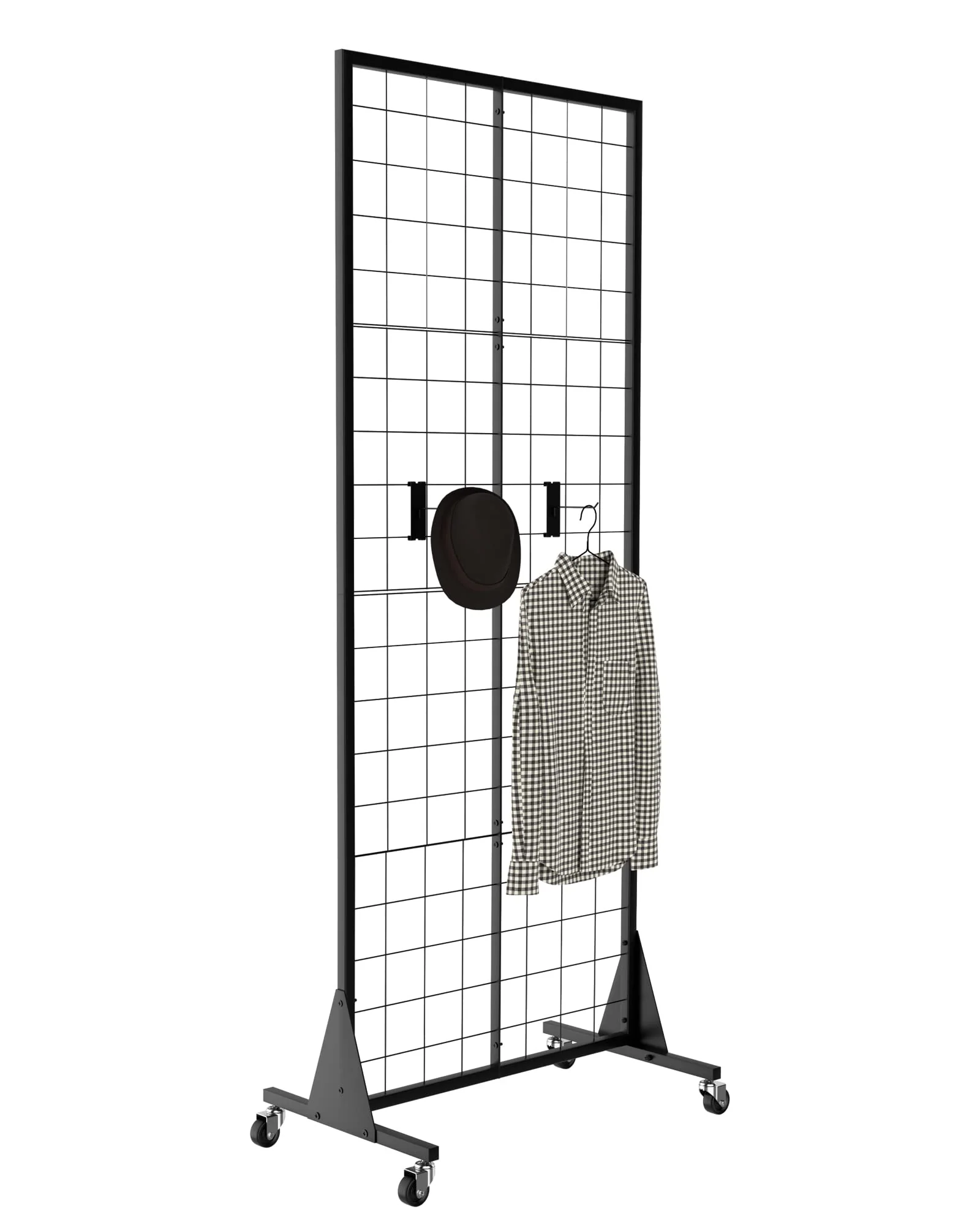 Blasinc 3-Pack 2'x5.5' Ft Gridwall Panel Display Stand