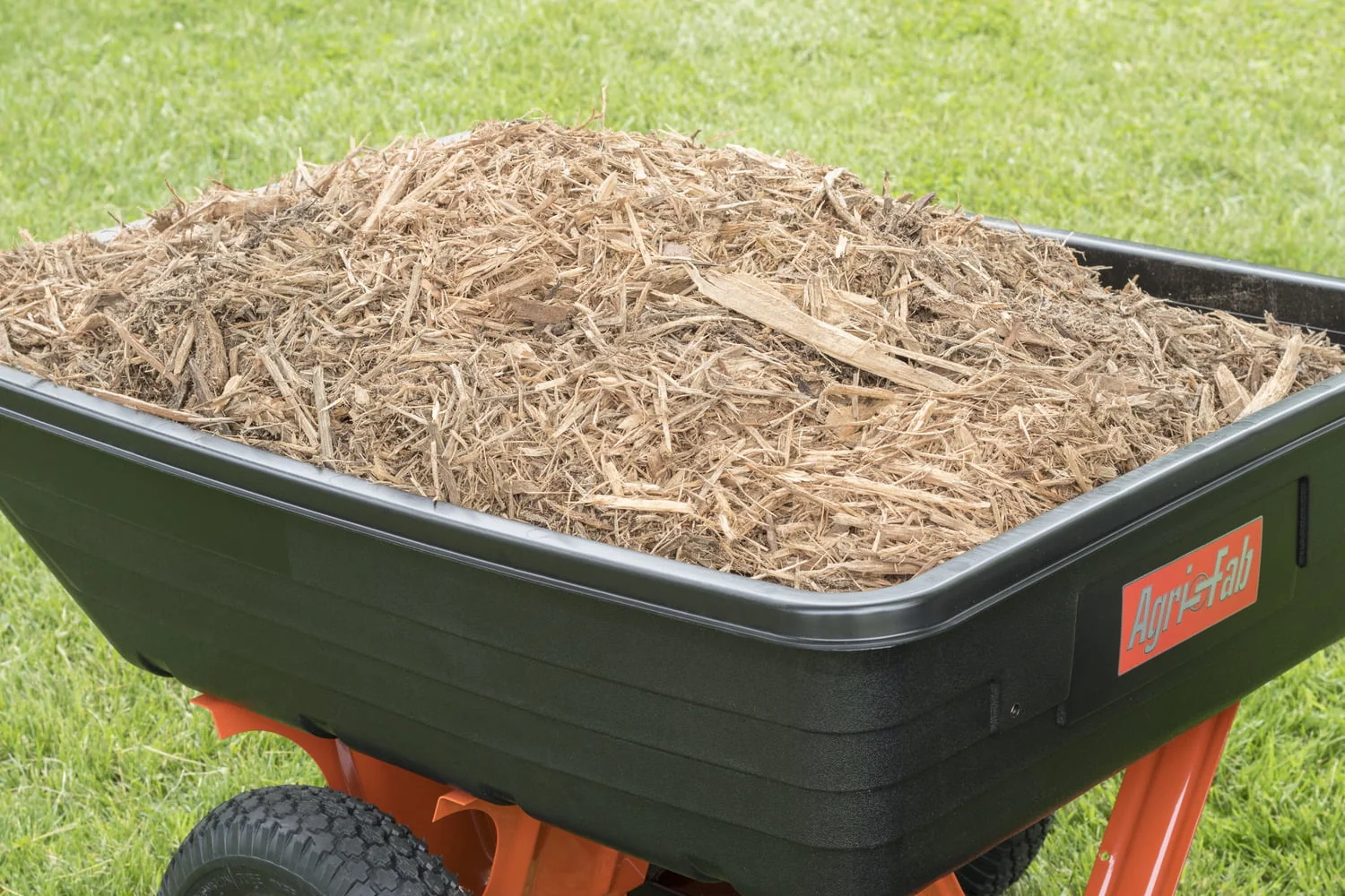Agri-Fab, Inc. 10' Cubic Tow-Behind Poly Lawn and Garden Cart - Model # 45-0533