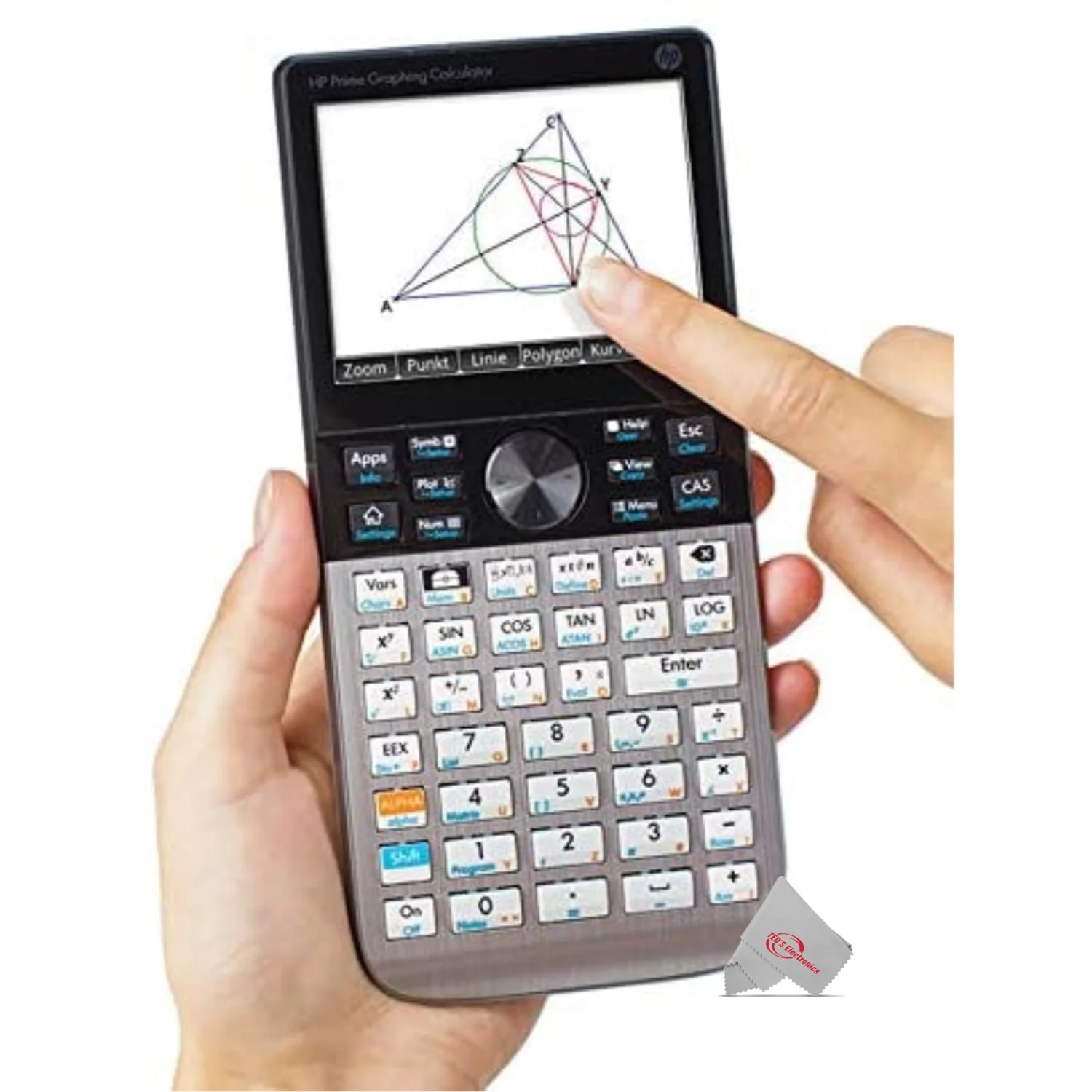 HP Prime Handheld Graphing Calculator Black 2AP18AA#ABA Image 5