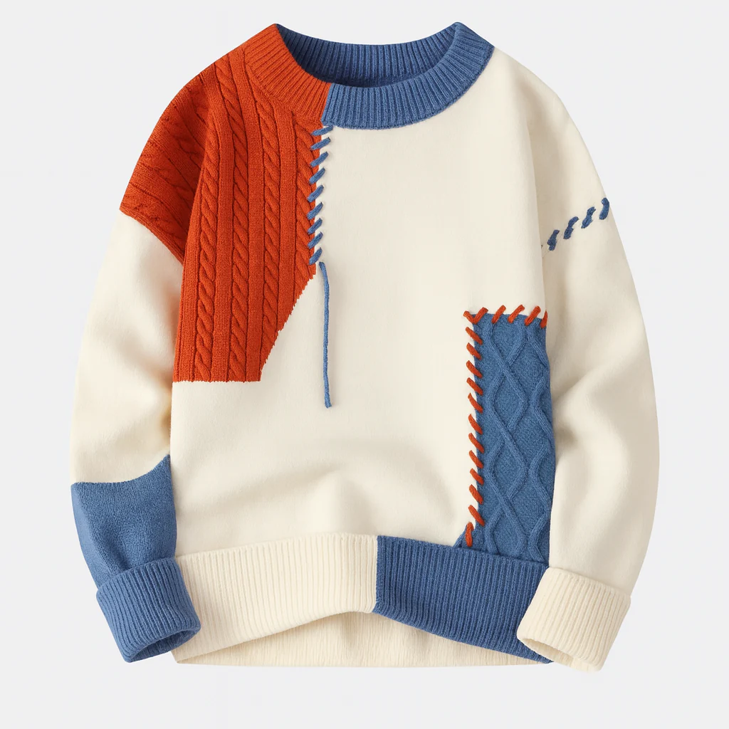 Artyn | Le Pull Patchwork Moderne Pour Un Style Affirmé