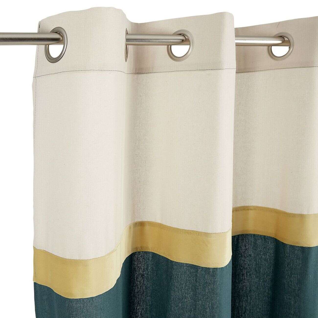 Rideau polyester 140x240cm tricolore