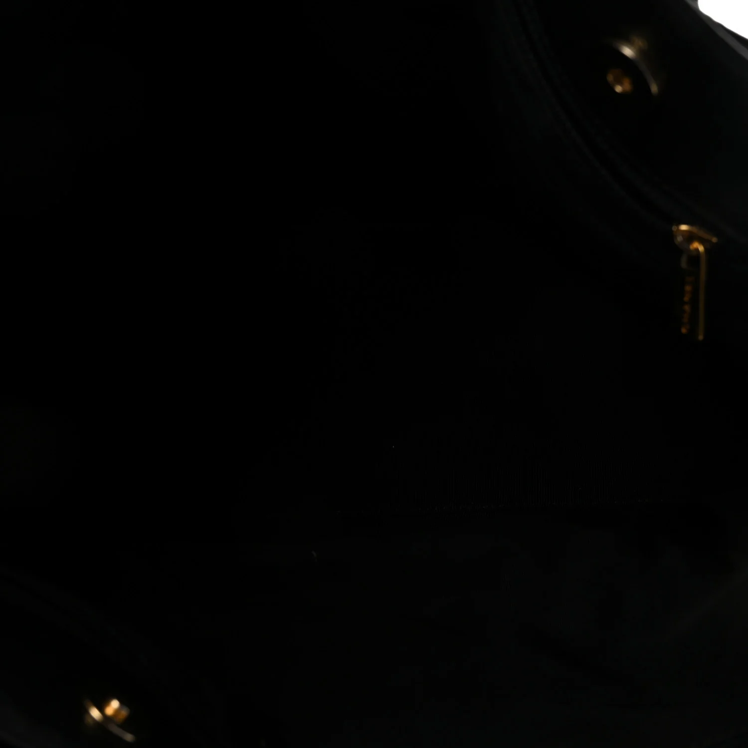 Calfskin Cerf Executive Shopper Tote Black