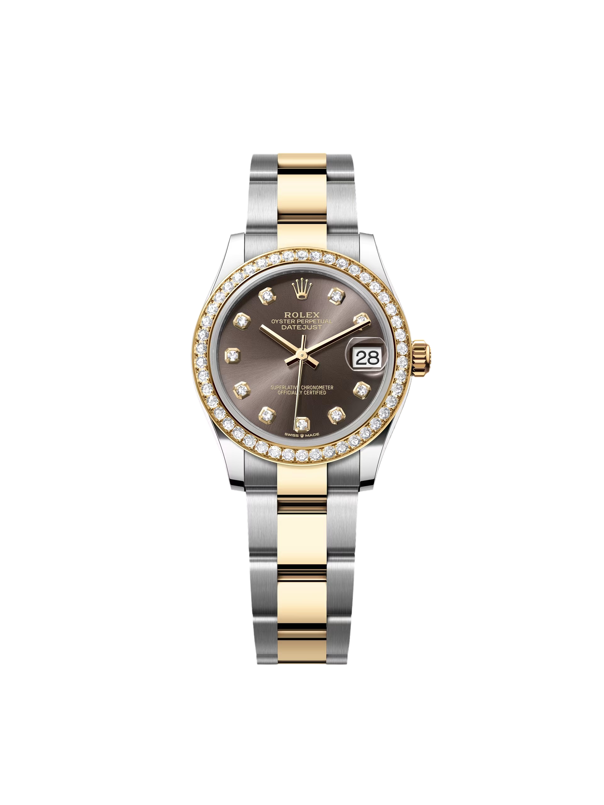 【Super Clone】RLX Datejust m278383RBR-0021/0022 31mm Dark Grey Dial Oyster Bracelet