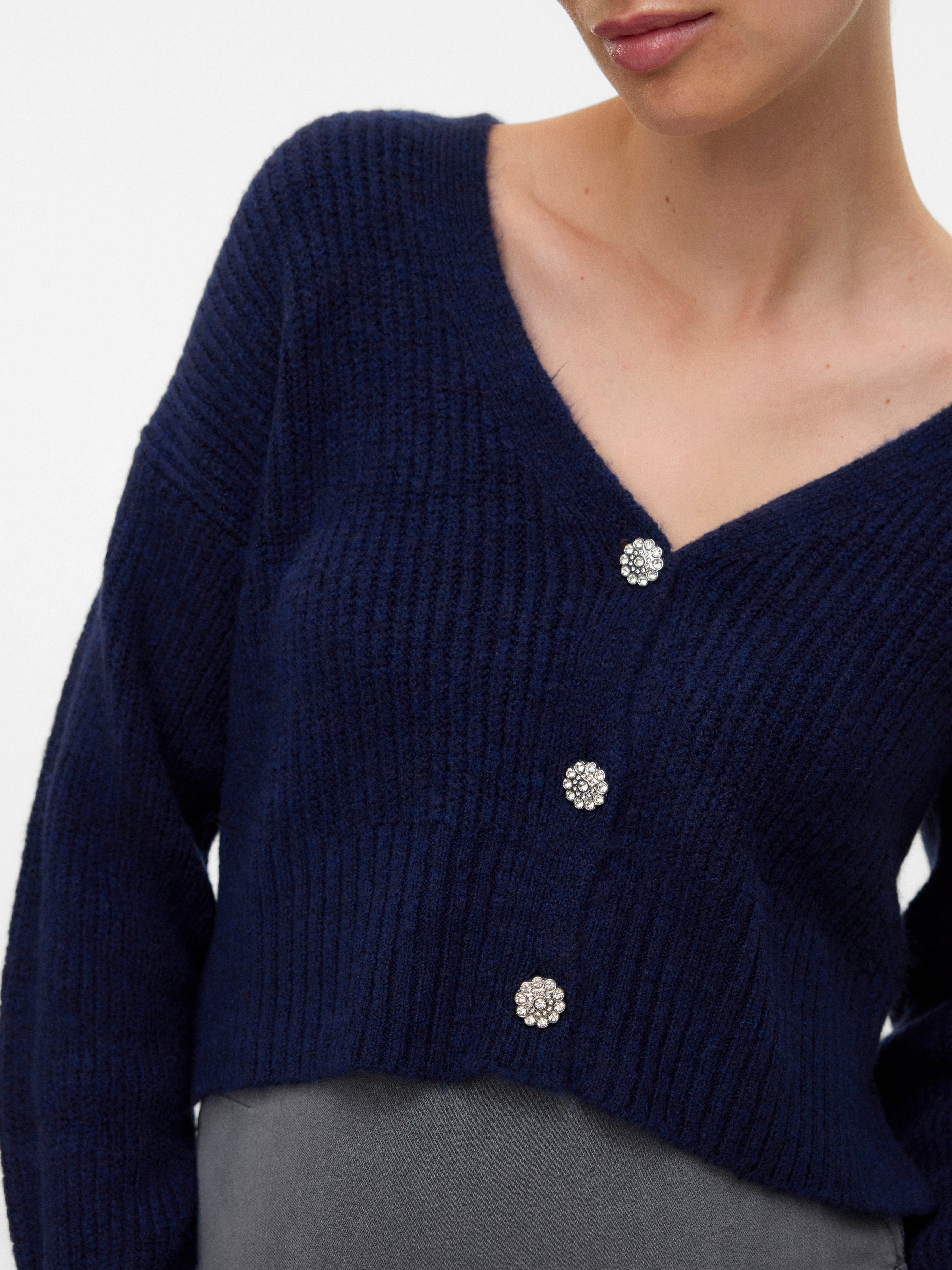 VERO MODA® Regular Fit V-Neck Knit Cardigan