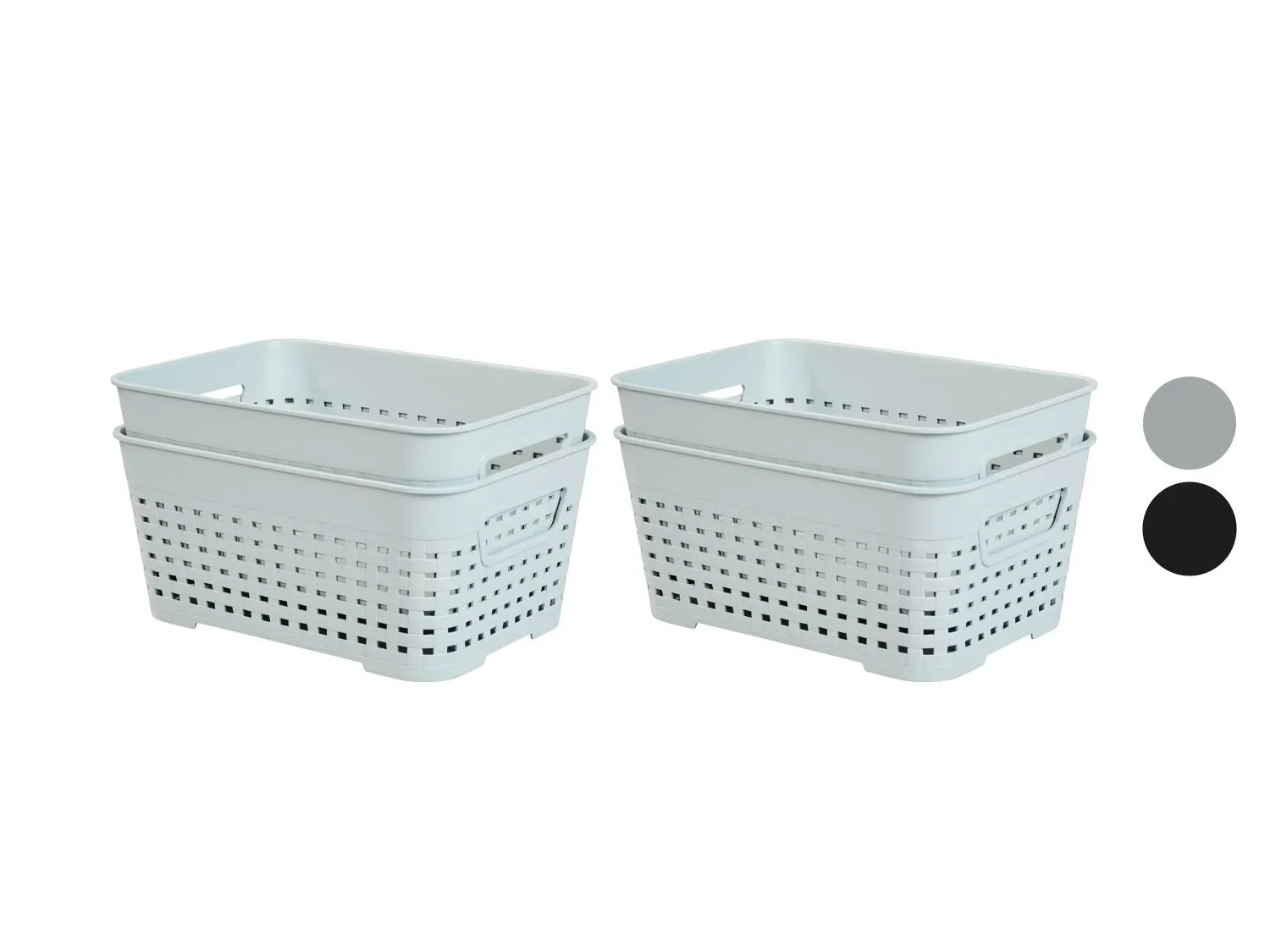 W5 Set de paniers de rangement