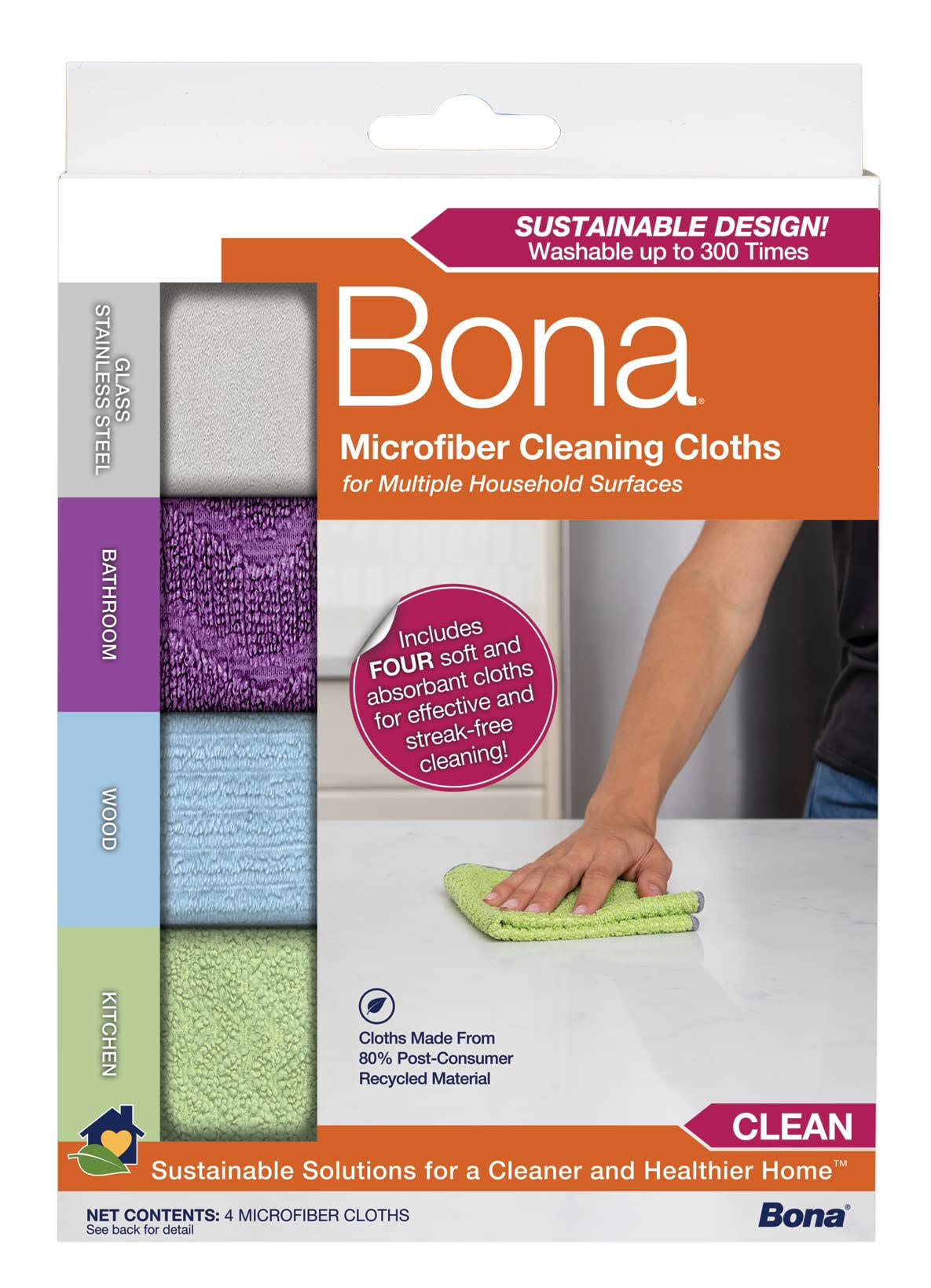 Bona Microfiber Cleaning Cloths