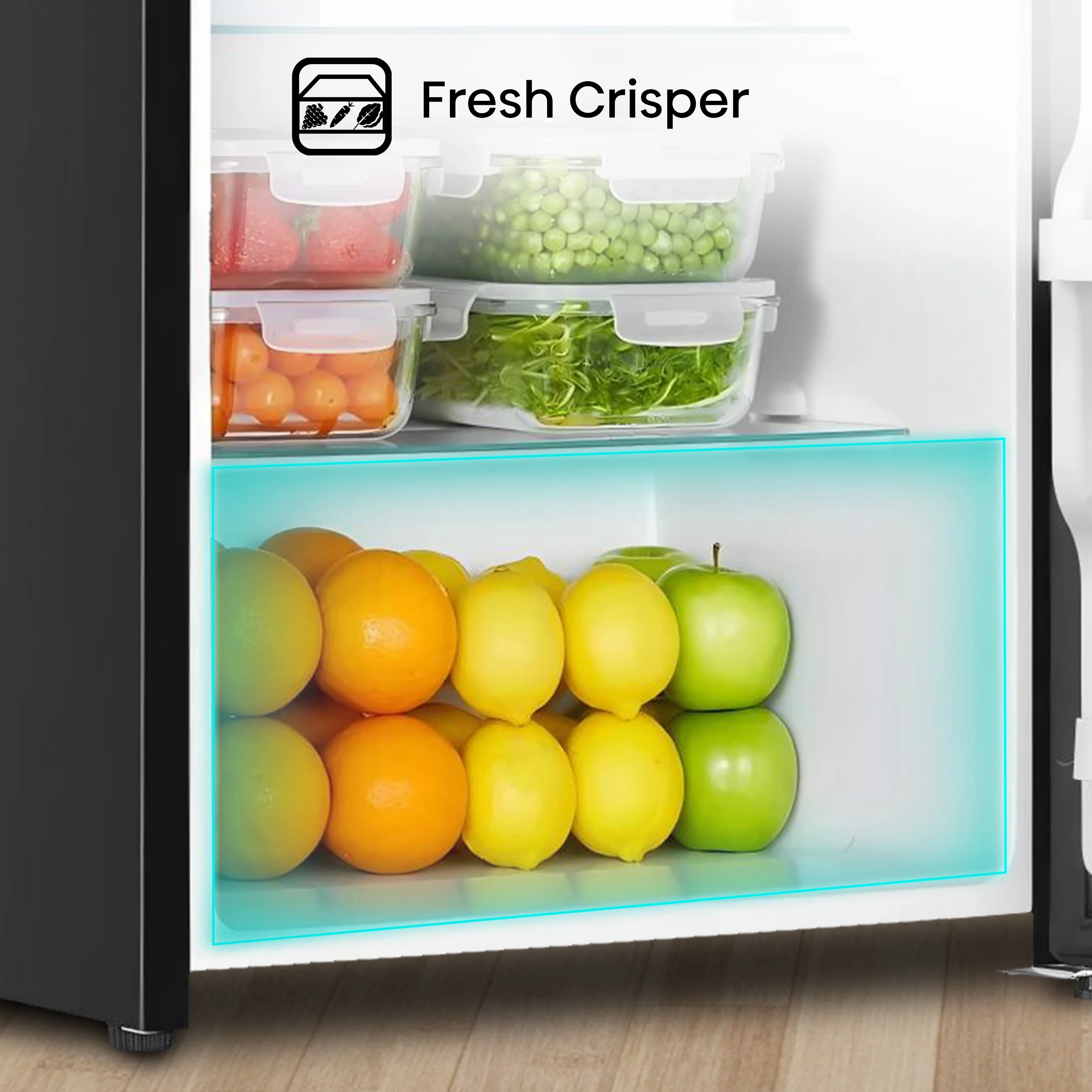 4.4 Cu ft Single Door Mini Refrigerator, 1 Year Warranty, Energy Star, WMS044M6XVE New - Image 4