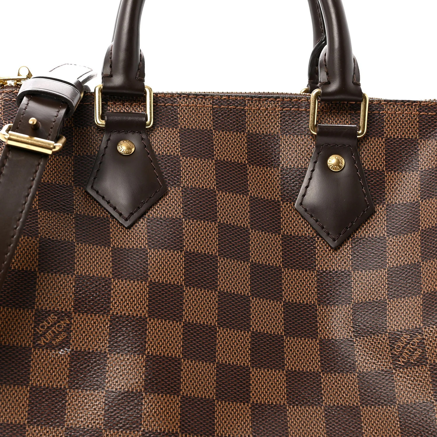 Damier Ebene Speedy Bandouliere 25