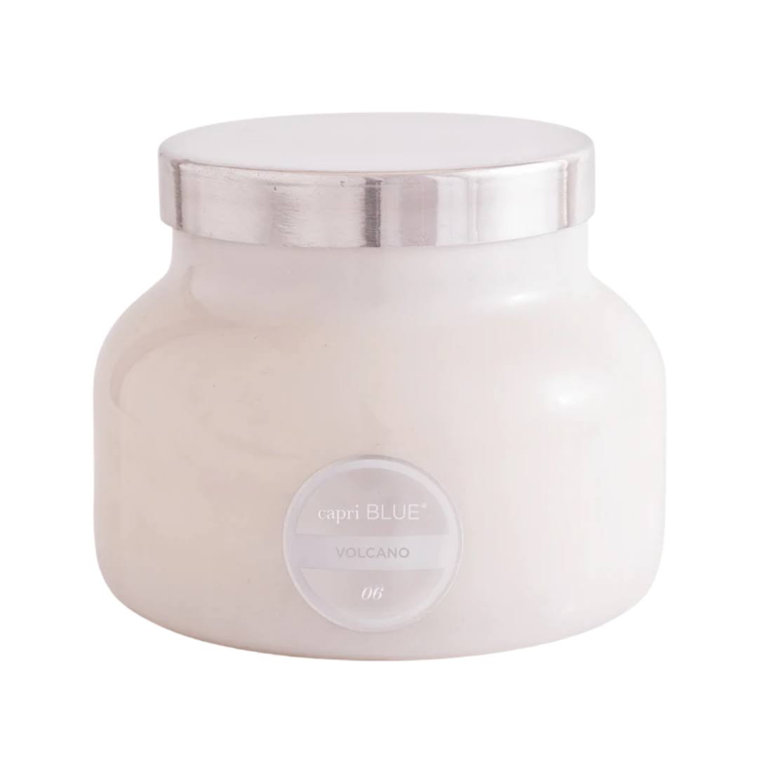 Capri Blue 19 oz Volcano White Signature Candle Jar