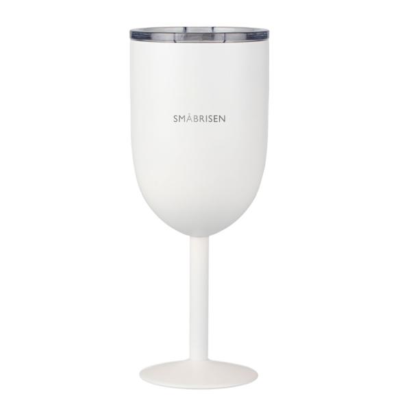 Vinglass termo SMÅBRISEN 40 cl hvit