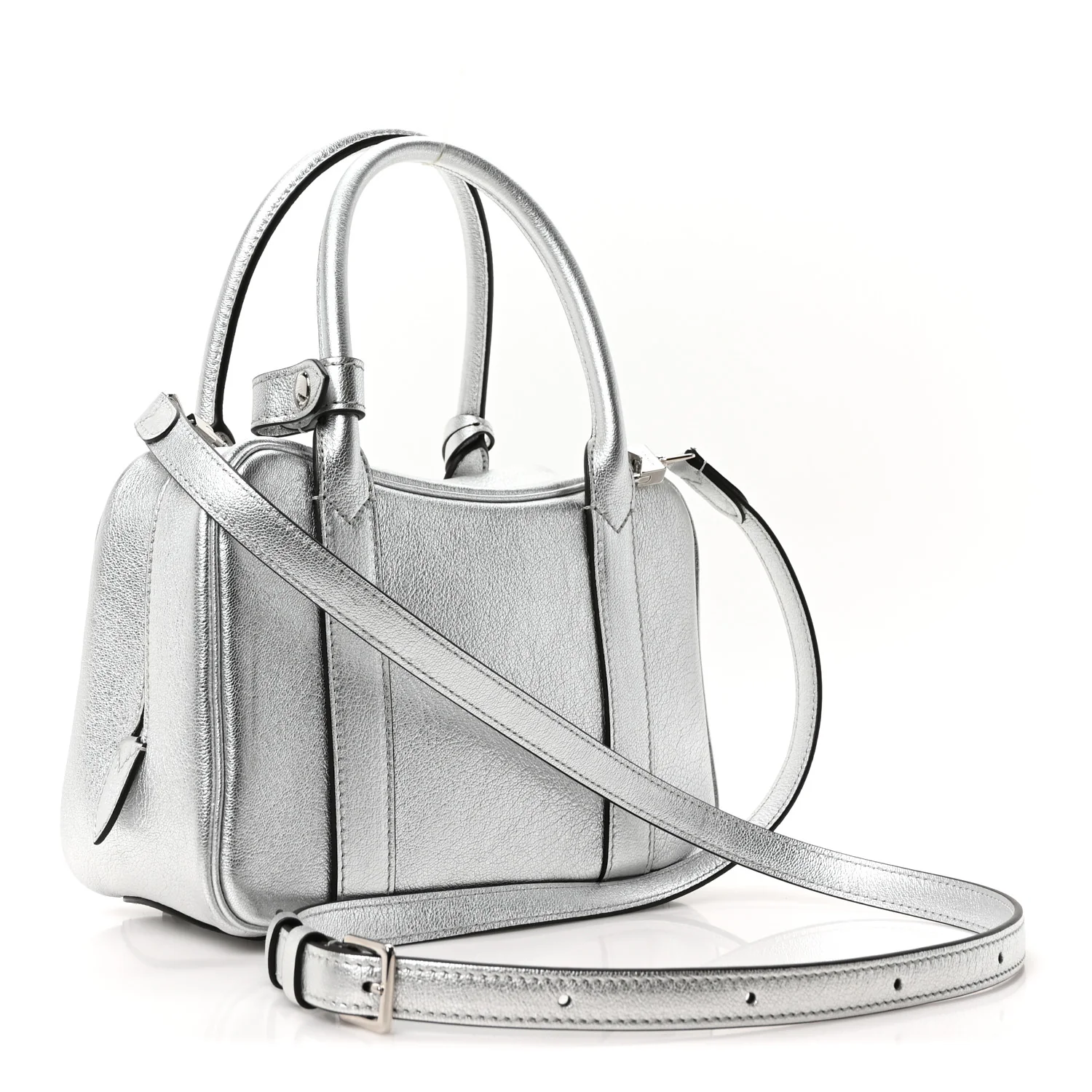 Metallic Chevre Mignon BB Silver
