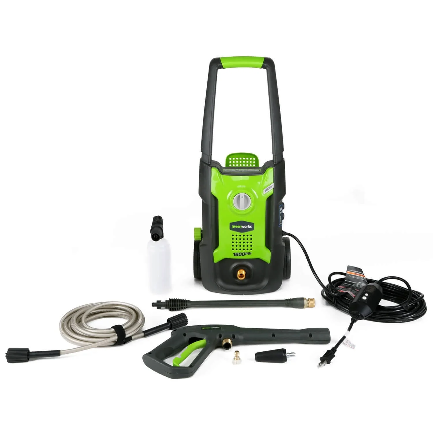 Discontinued - Greenworks 1600 - PSI 13 Amp 1.2 - GPM Corded Electric Pressure Washer, 5100102