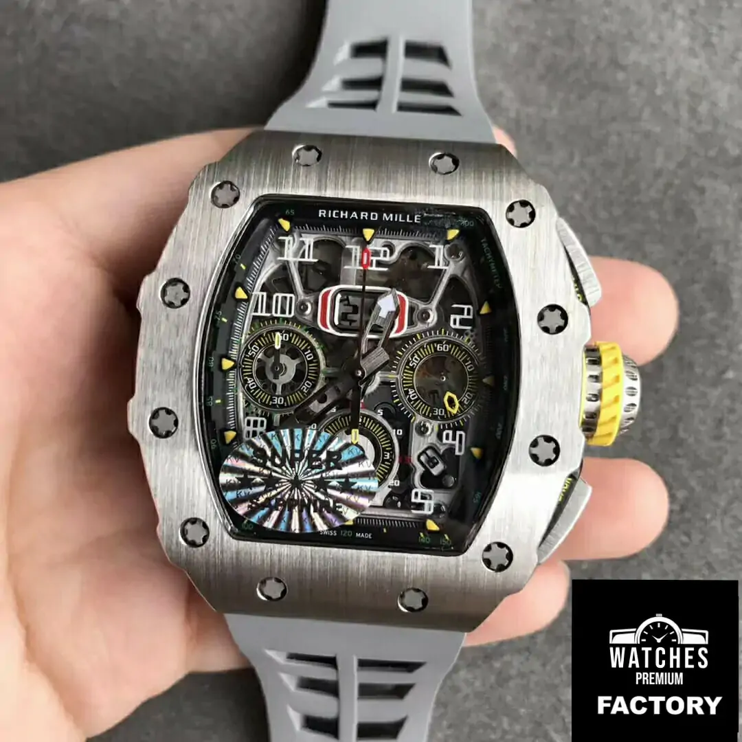 Richard Mille RM11-03 KV Factory Grey Strap