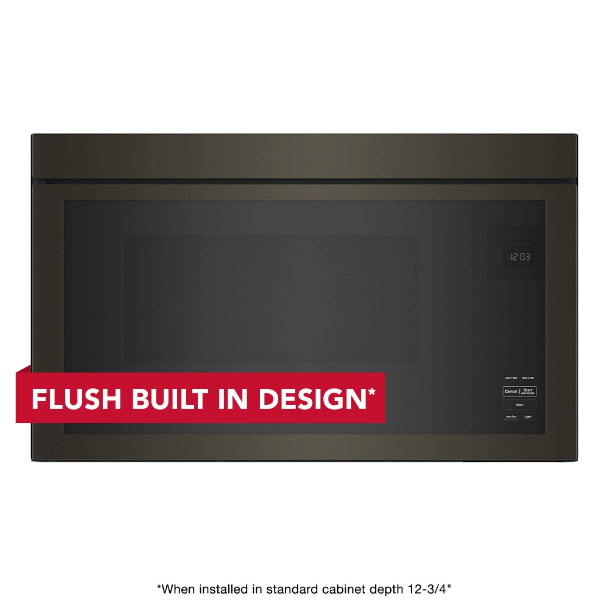 KitchenAid Over-The-Range Microwave with Flush Built-In Design
