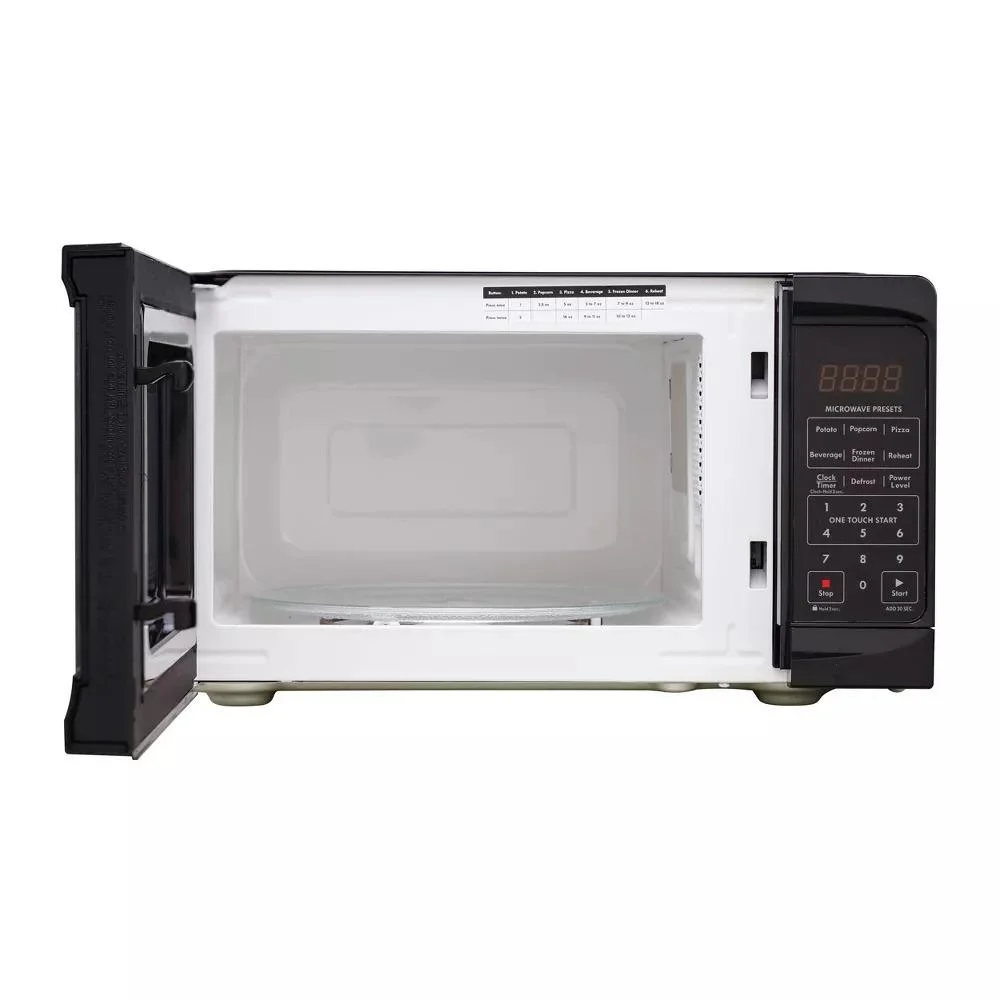0.7 cu-ft Microwave Black - Image 4