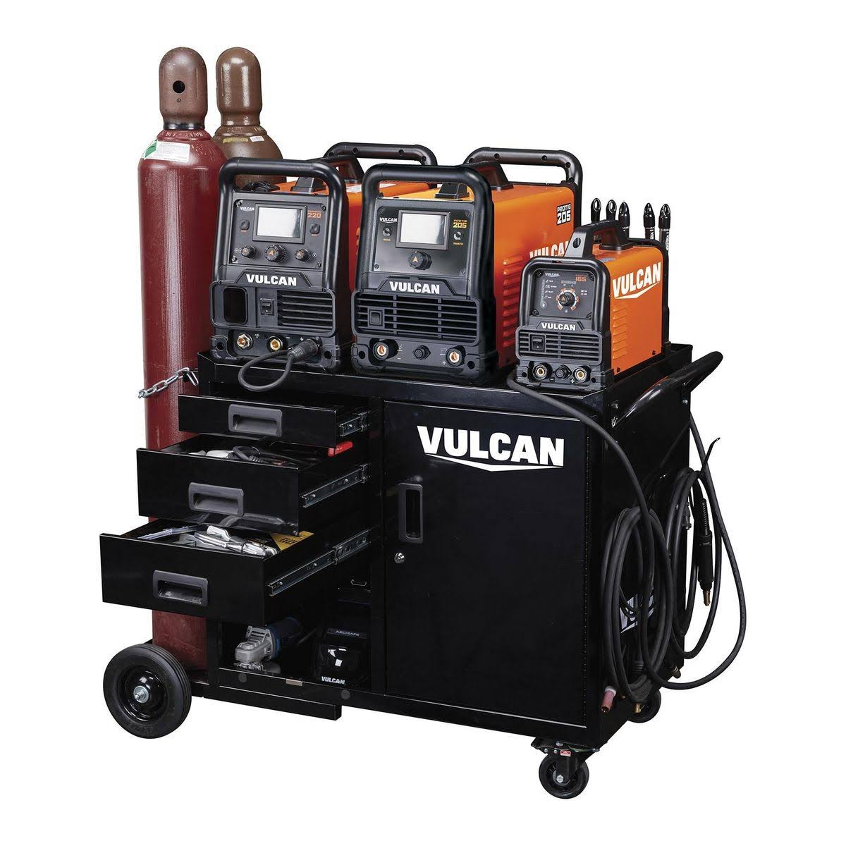 Vulcan 500 lb. Capacity Heavy Duty Large Welding Cabinet 63179-Instock