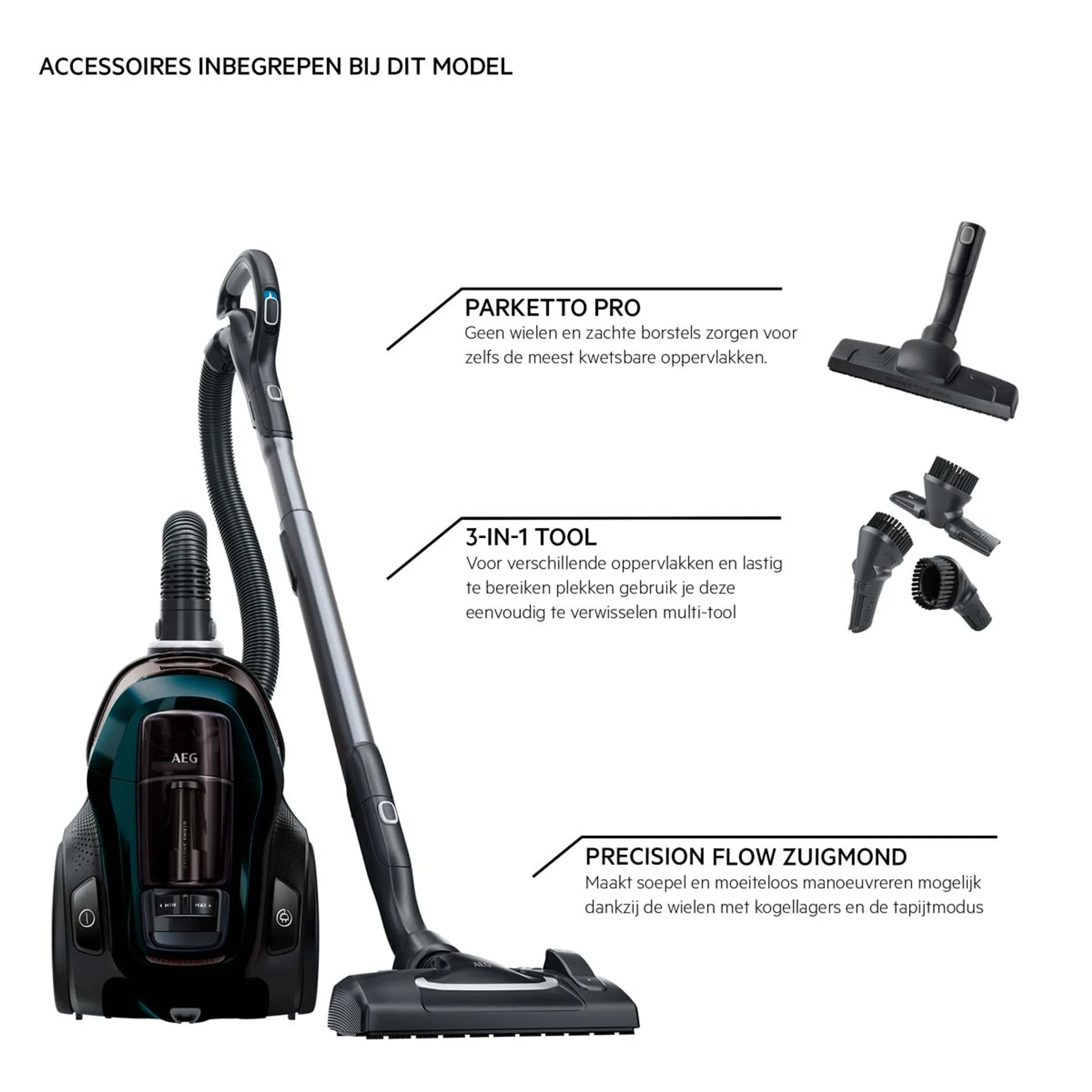 AEG Stofzuiger zonder zak LX9-3-STM