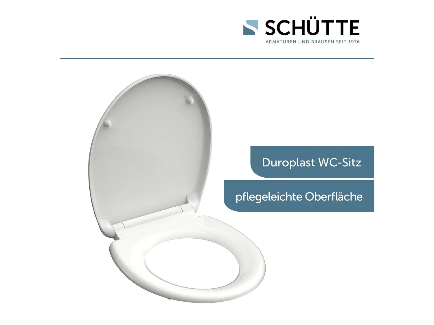 Schtte Abattant WC, avec fermeture en douceur