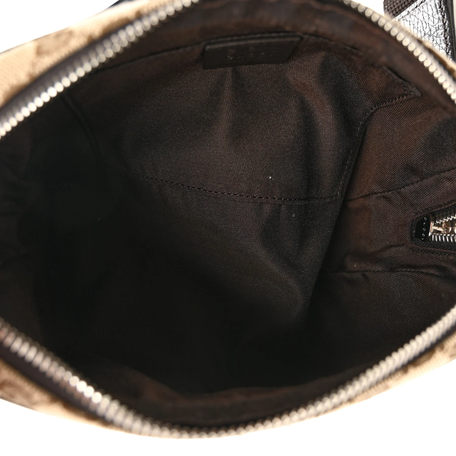 Monogram Belt Bag Dark Brown