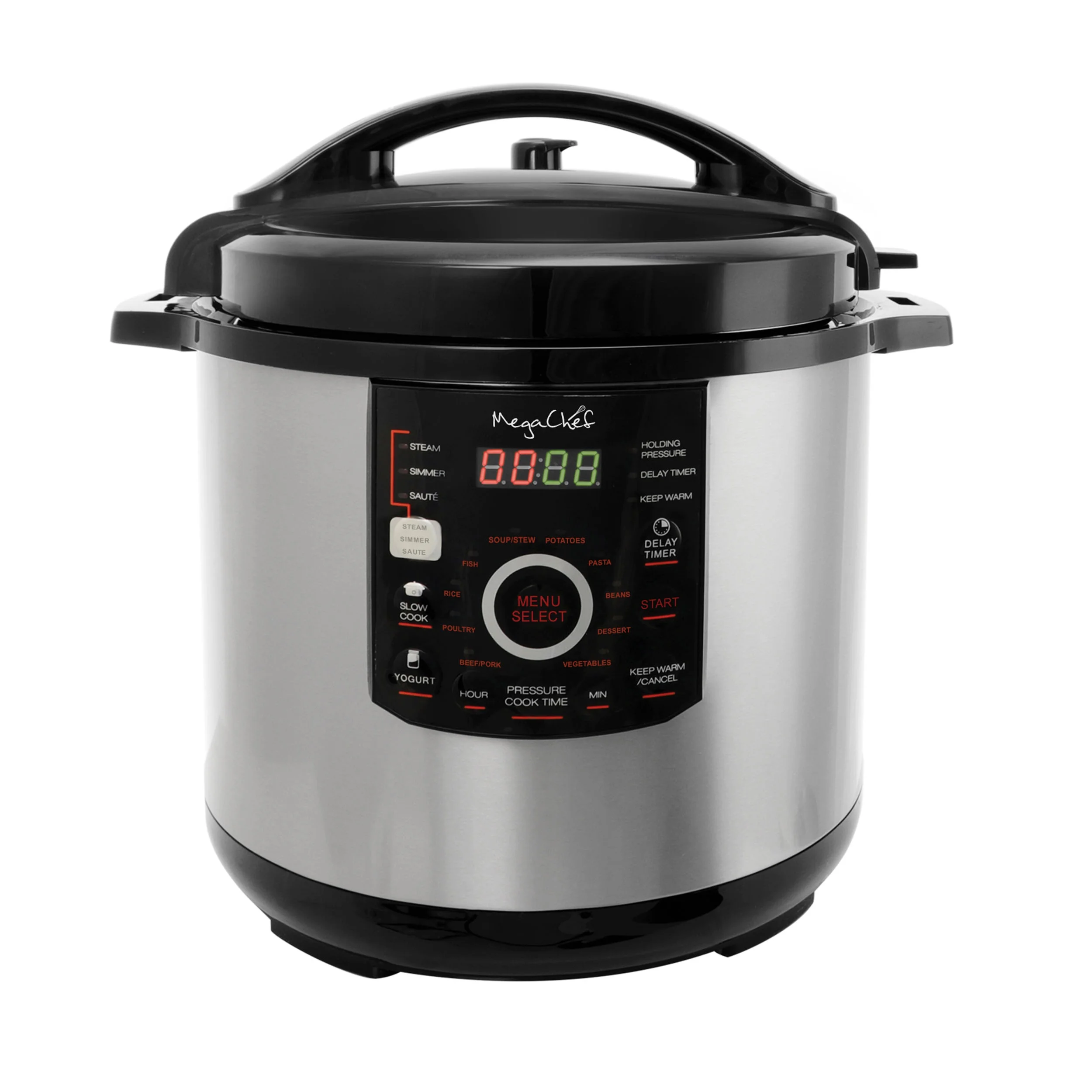 Megachef 8 - Quart Digital Pressure Cooker, 15