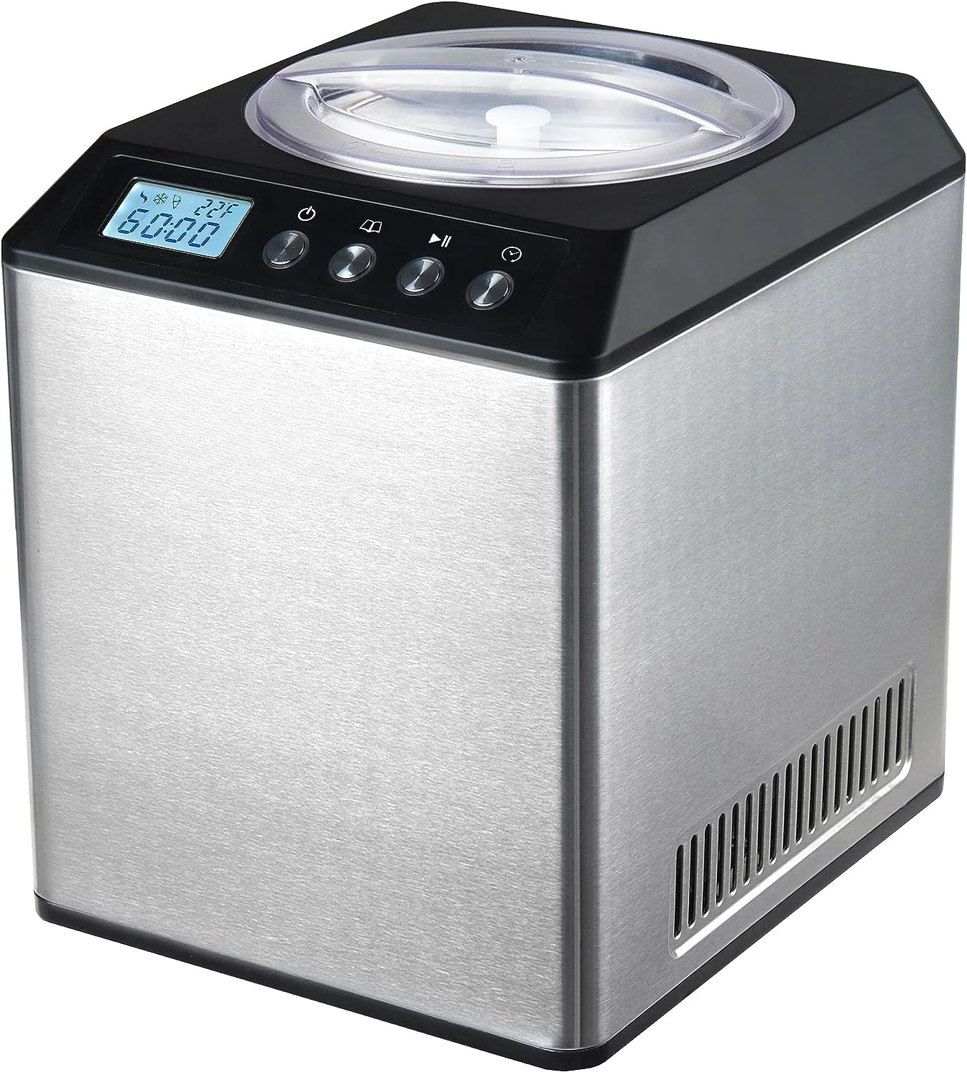Sorbetière automatique verticale avec compresseur intégré