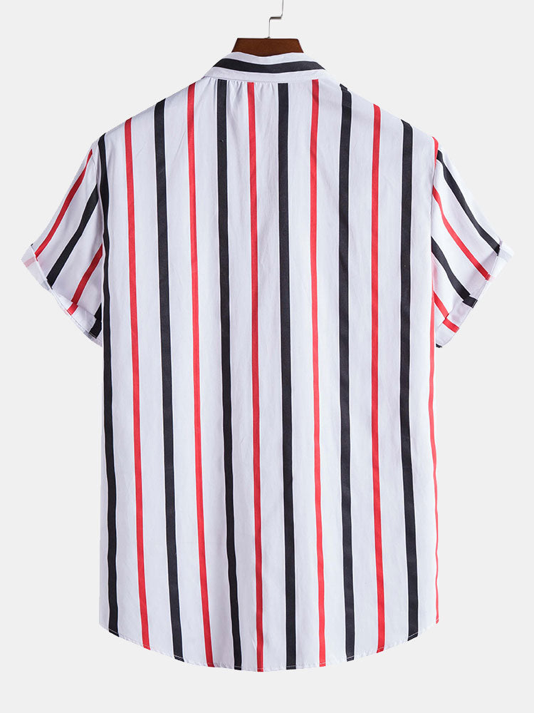 Chemise à rayures