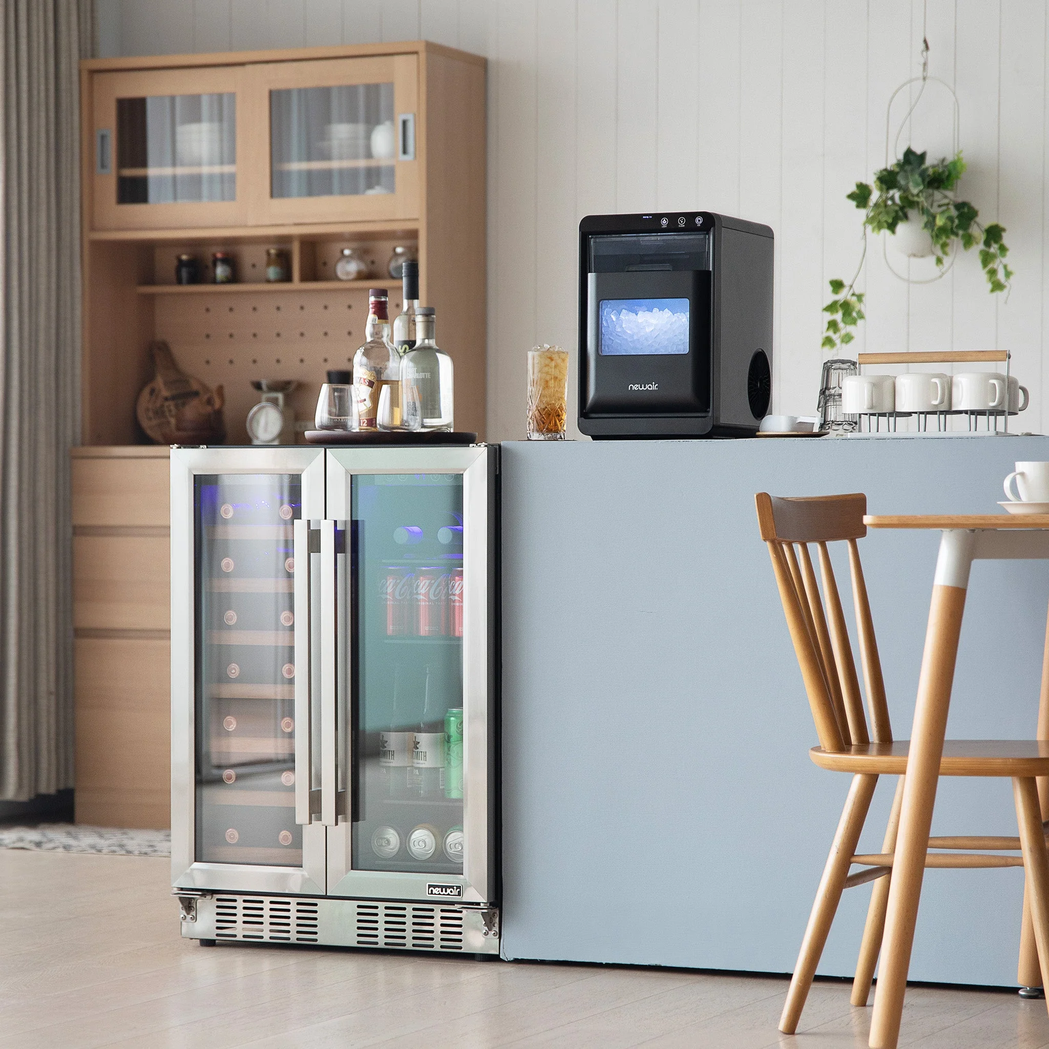 Newair Countertop Ice Maker Nugget Ice, 44 lbs/24 hours