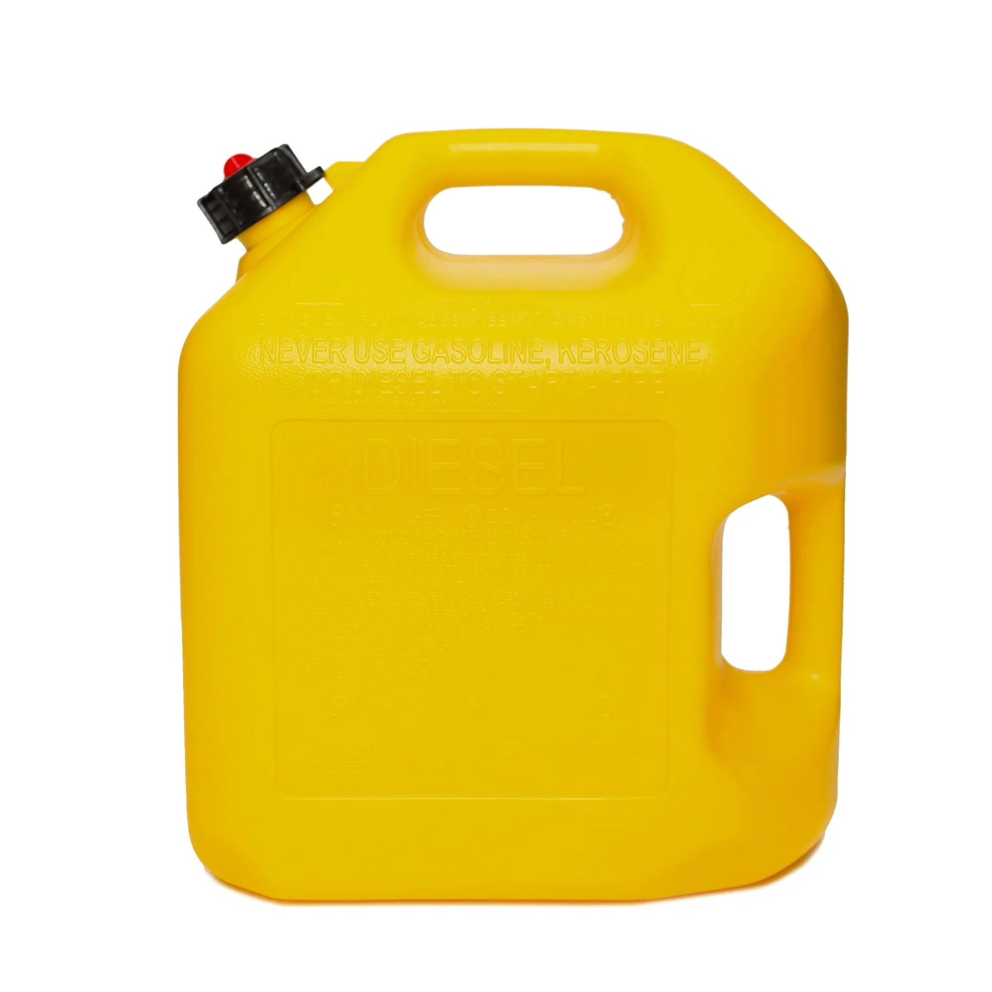 5 gallon Diesel Can Fuel Container w/ Auto Shut Off (4 Pack