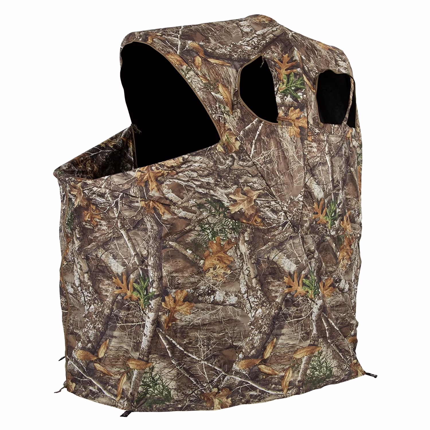 AMEBL2004 1 Person Deluxe Folding Hunting Camouflage Tent Chair Blind