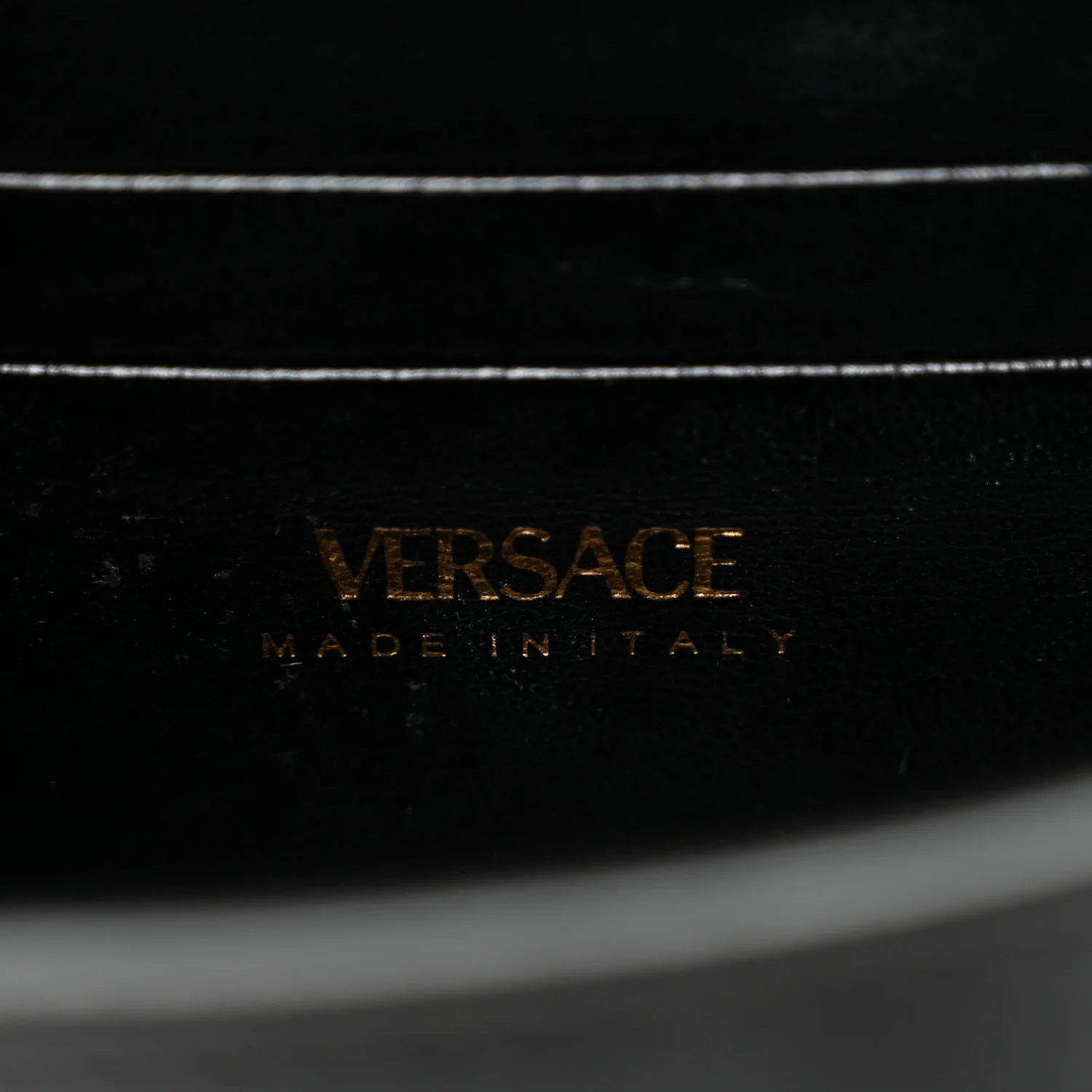 Patent Mini La Medusa Bag Black