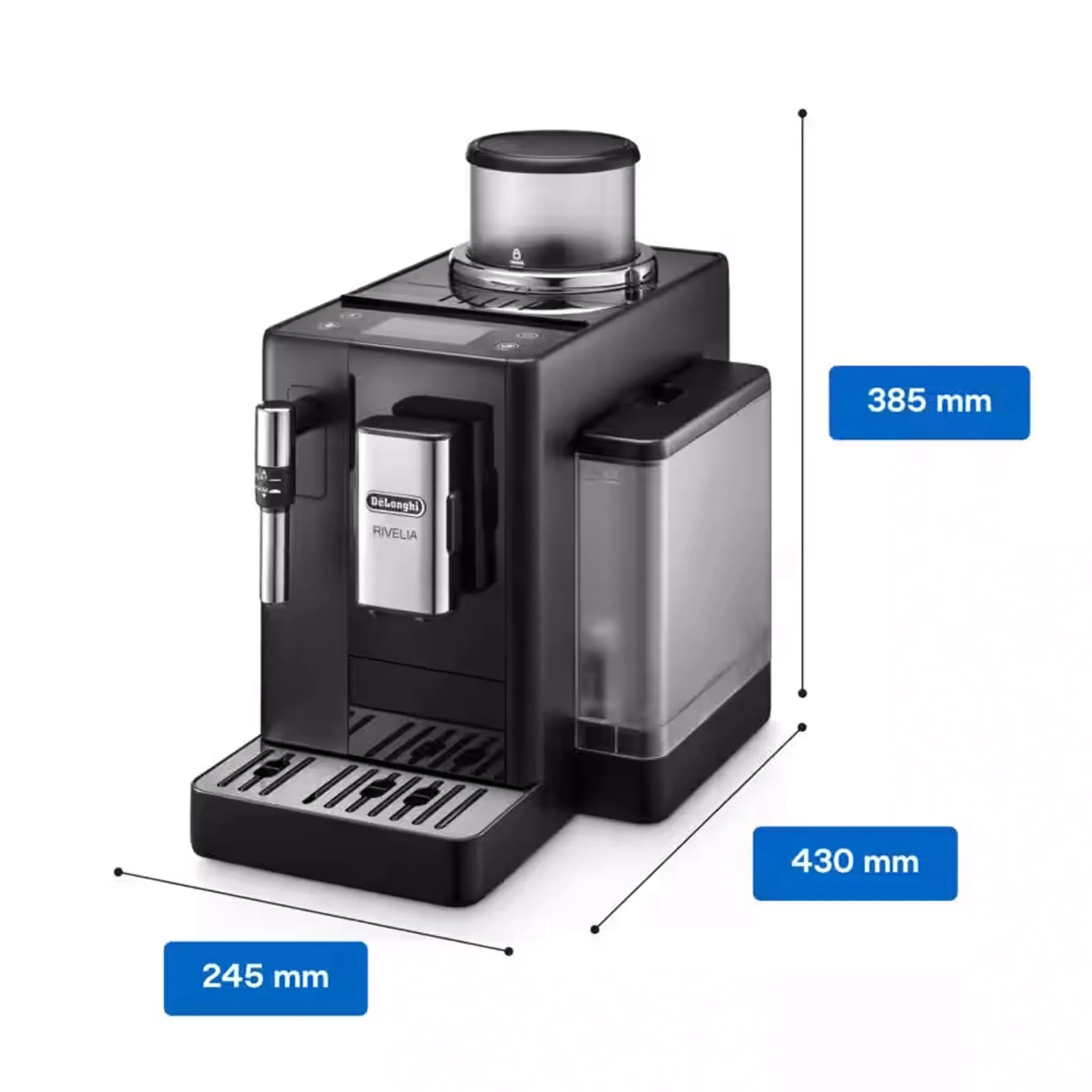 De'Longhi Volautomatische Espressomachine Rivelia EXAM440.35.B