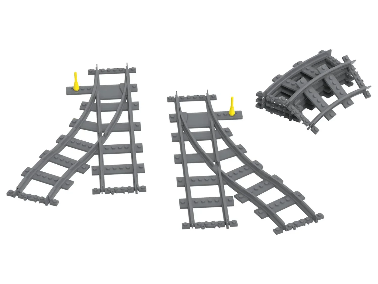 Playtive Clippys Set de rails ou d'aiguillages