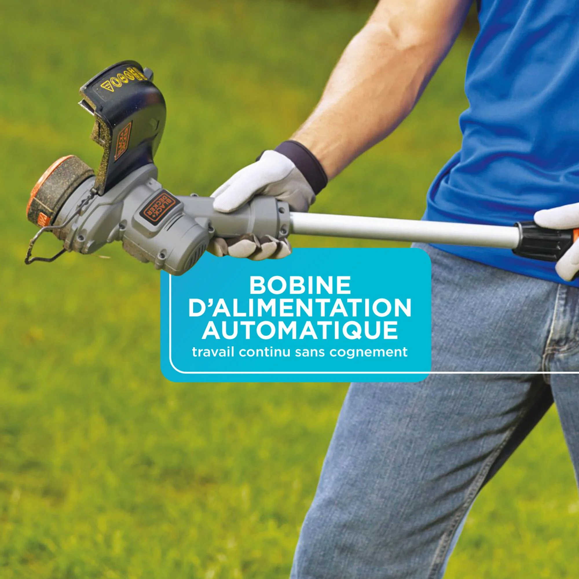 20V Cordless String Trimmer and Edger, 2Ah, Lithium Ion Battery Included - Image 10