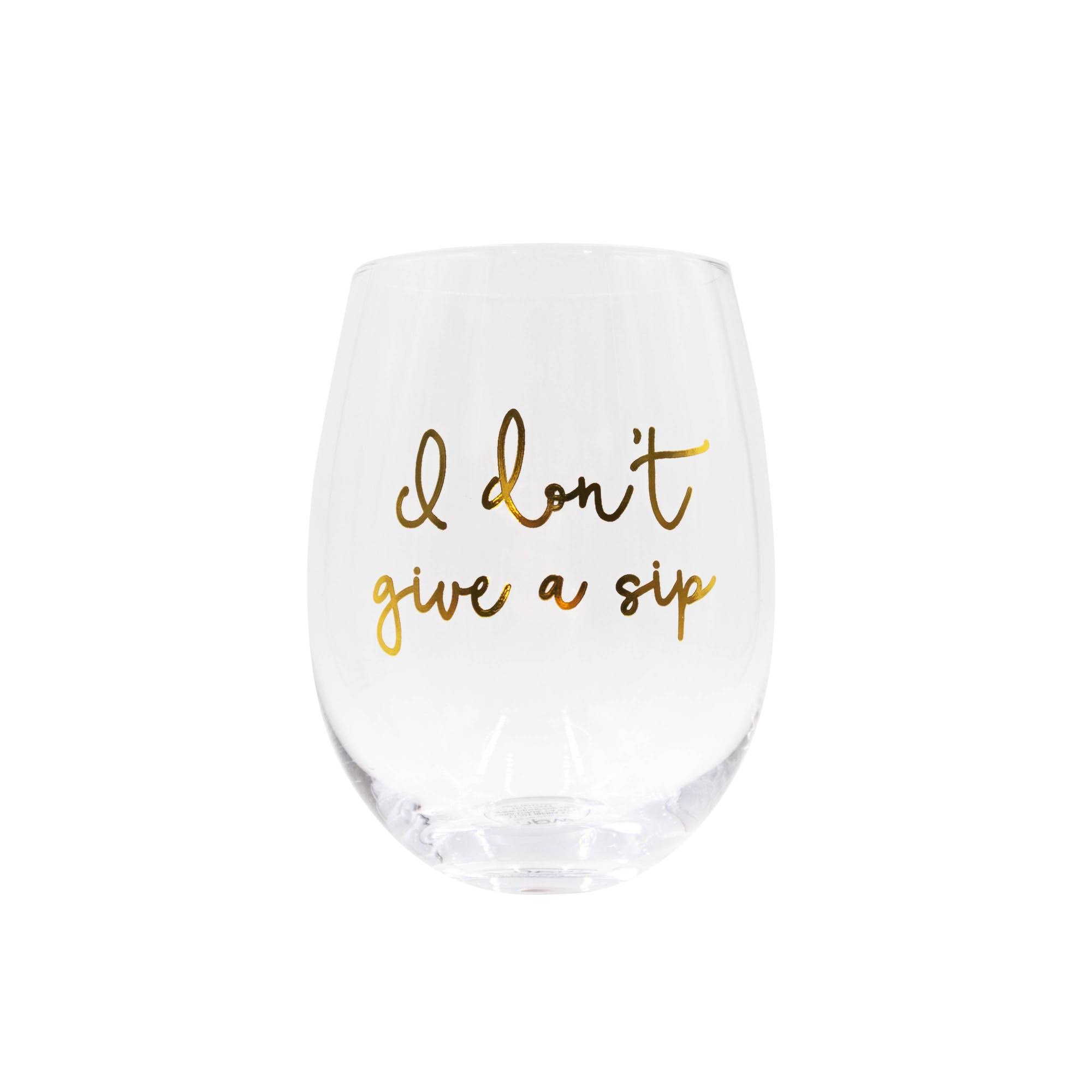 NPW Giant Wine Glass Gold