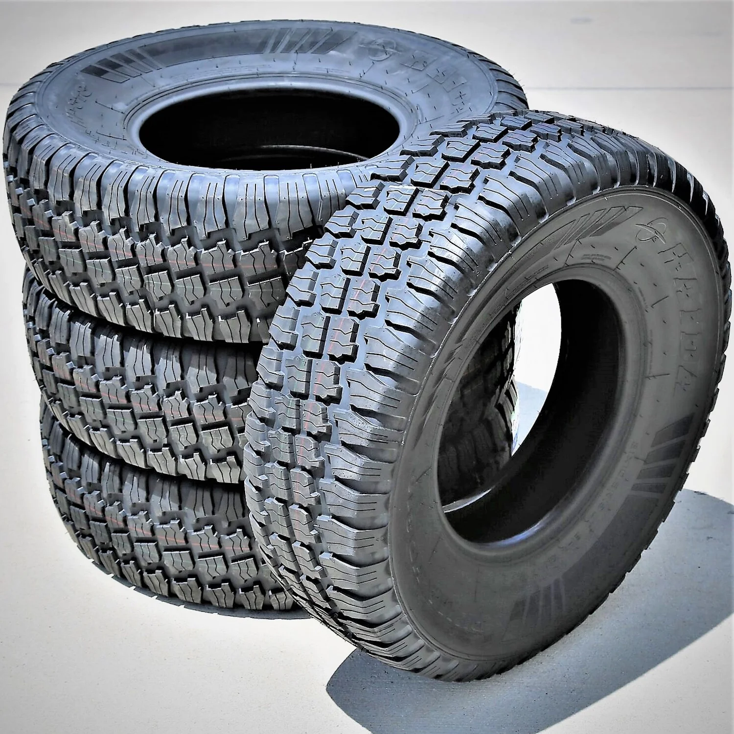 Pair of 2 Haida Puma HD818 235/75R15 104/101S C 6 Ply M/T Mud Light Truck Tires