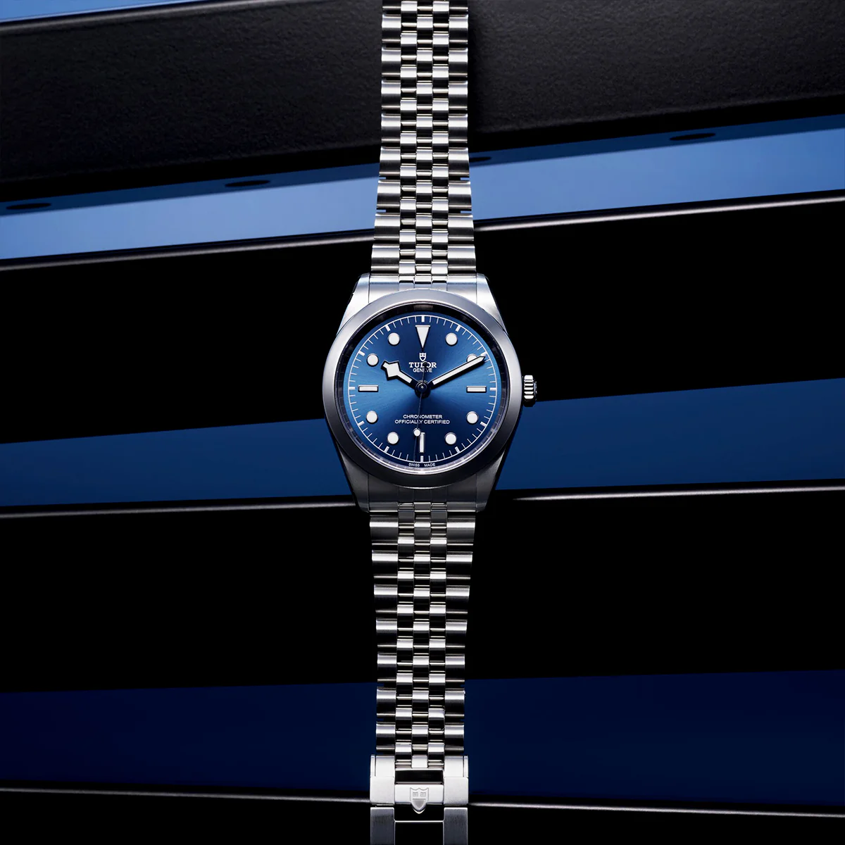 【Super Clone】TUDOR Black Bay 39mm Blue Dial Men's Automatic Bracelet Watch M79660-0002