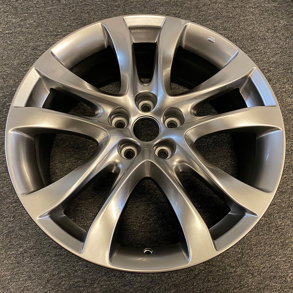 19" 19x7.5" Automotive Rim New Single Wheel for Mazda 6 2014 2017 Dark Hyper Silver OEM Design Replacement - Image 4