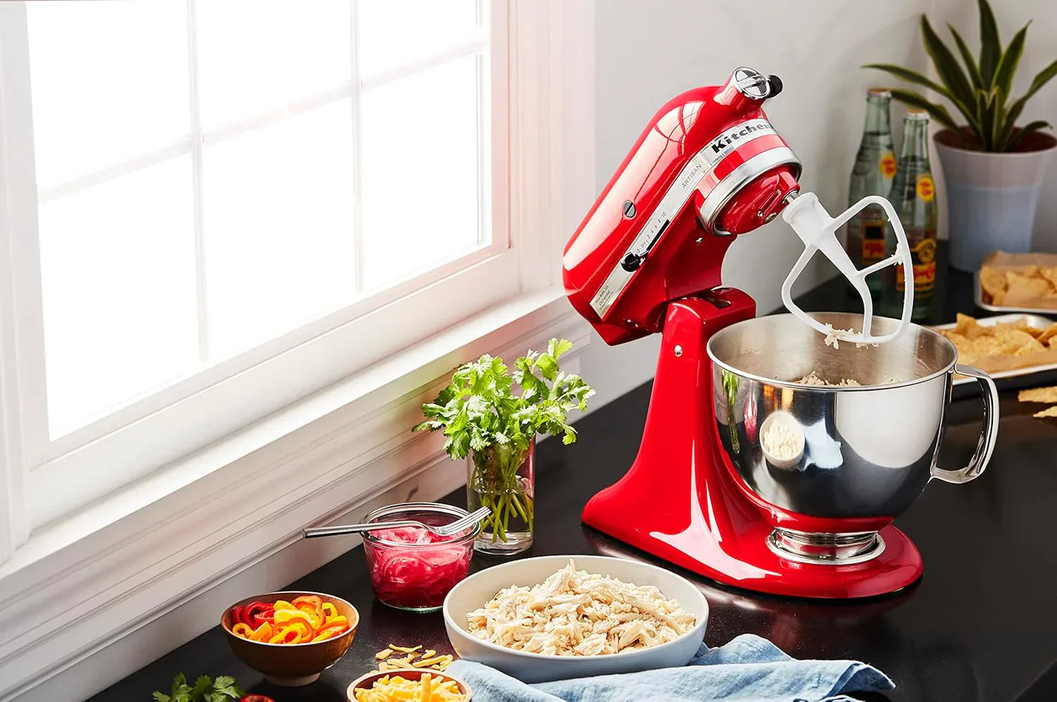 Robot pâtissier KitchenAid Artisan 5 pintes à tête inclinable avec clapet anti-retour