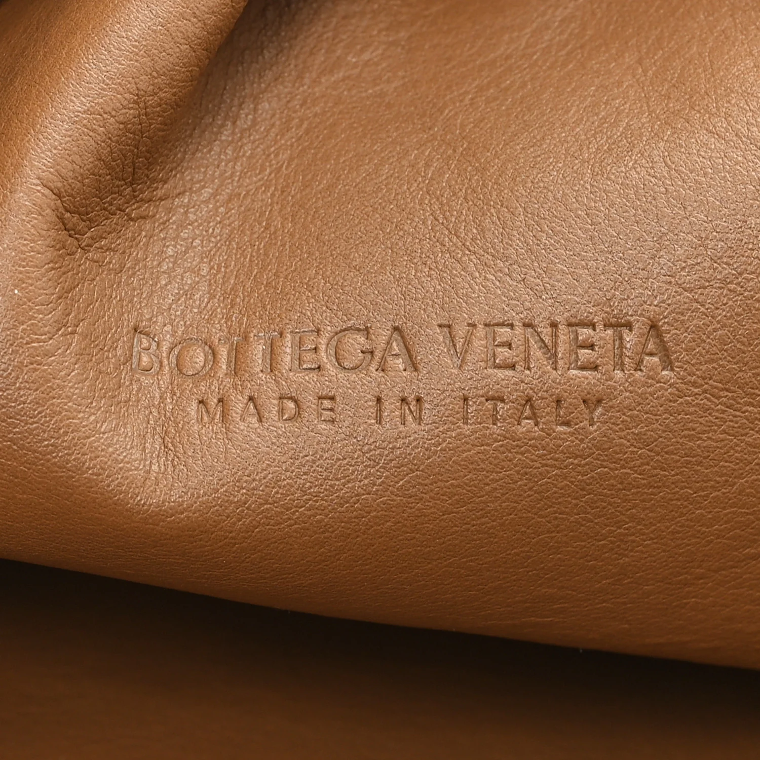 Smooth Butter Calf The Pouch Oversized Clutch Teak