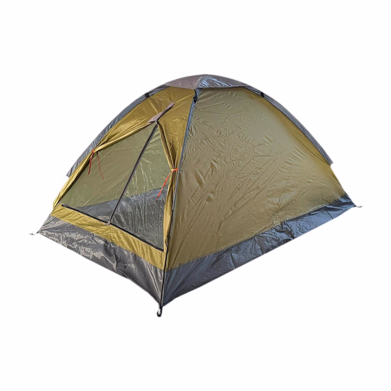 figatia 2 Person Camping Tent Foldable Accessories Dome Shade Easy to Set up Outdoor Tent for Hiking Trekking Backyard Garden Outdoor Green
