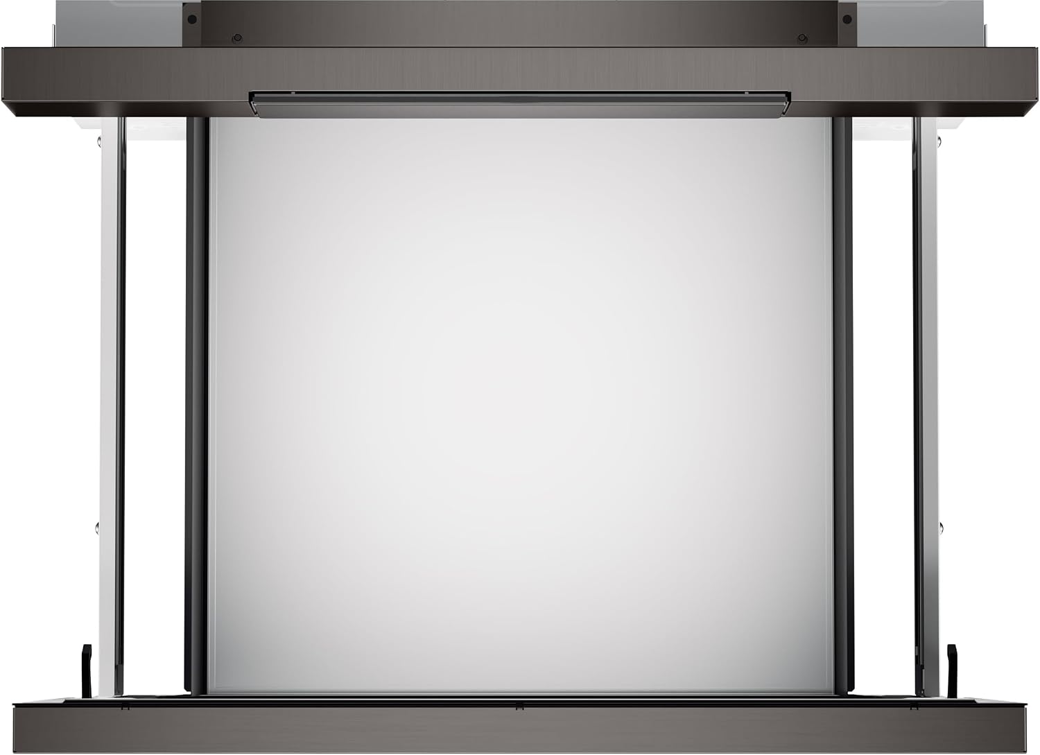 SHARP SMD2470AH Microwave Drawer Oven, 24-inch, 1.2 Cubic Feet, 950 Watt, Concealed Control Panel with Digital LCD Display, Black Stainless Steel