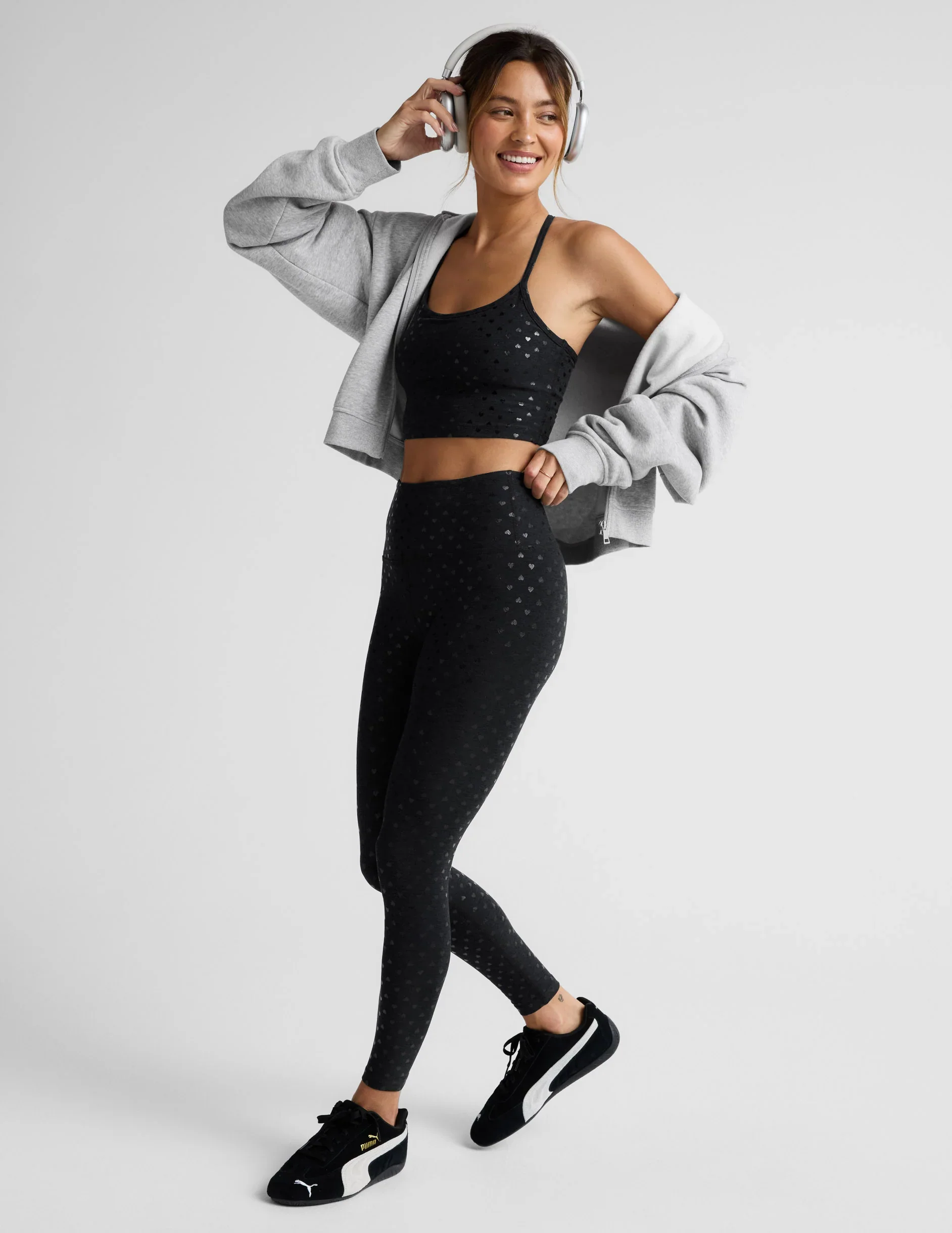 SoftShine Slim Racerback High Cropped Tank